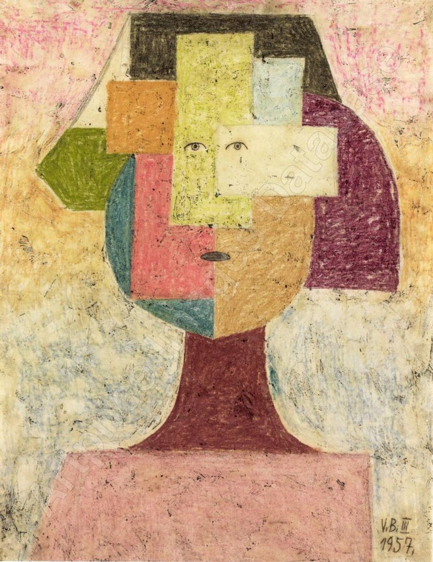The Carpathian Woman by Victor Brauner