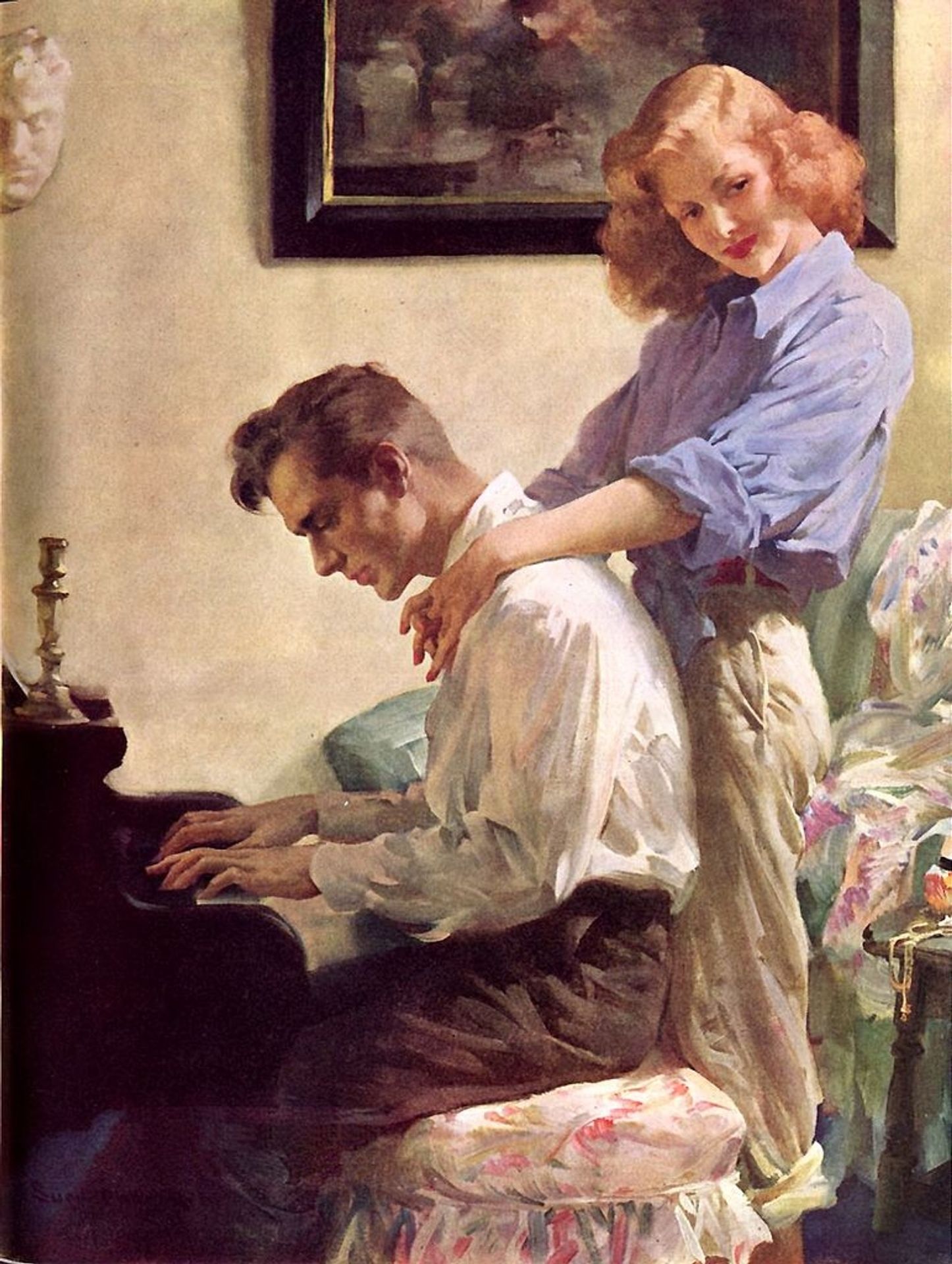 Ladies Home Journal - The Unpossessed by Haddon Hubbard Sundblom
