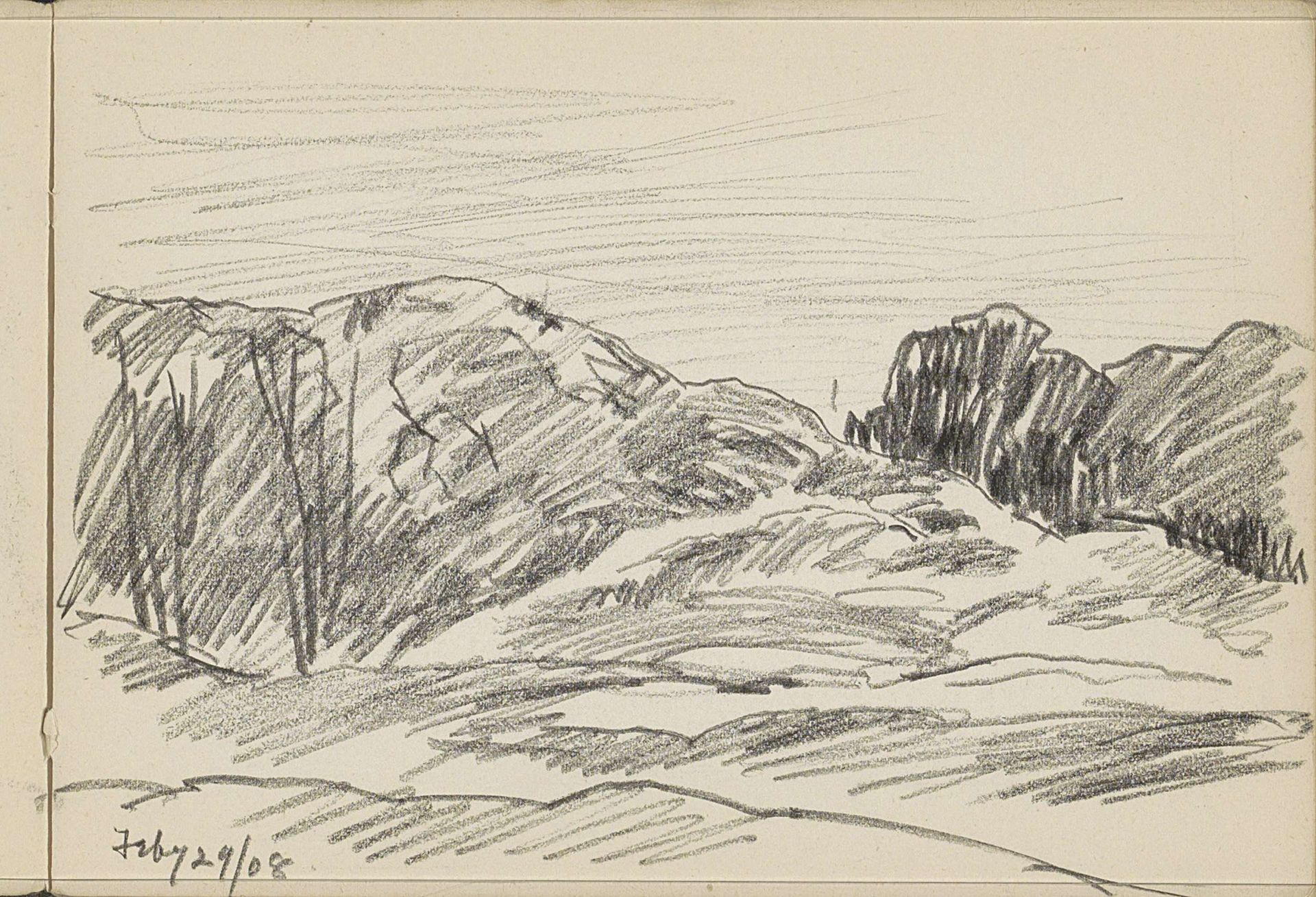 Duinlandschap by Alexander Shilling