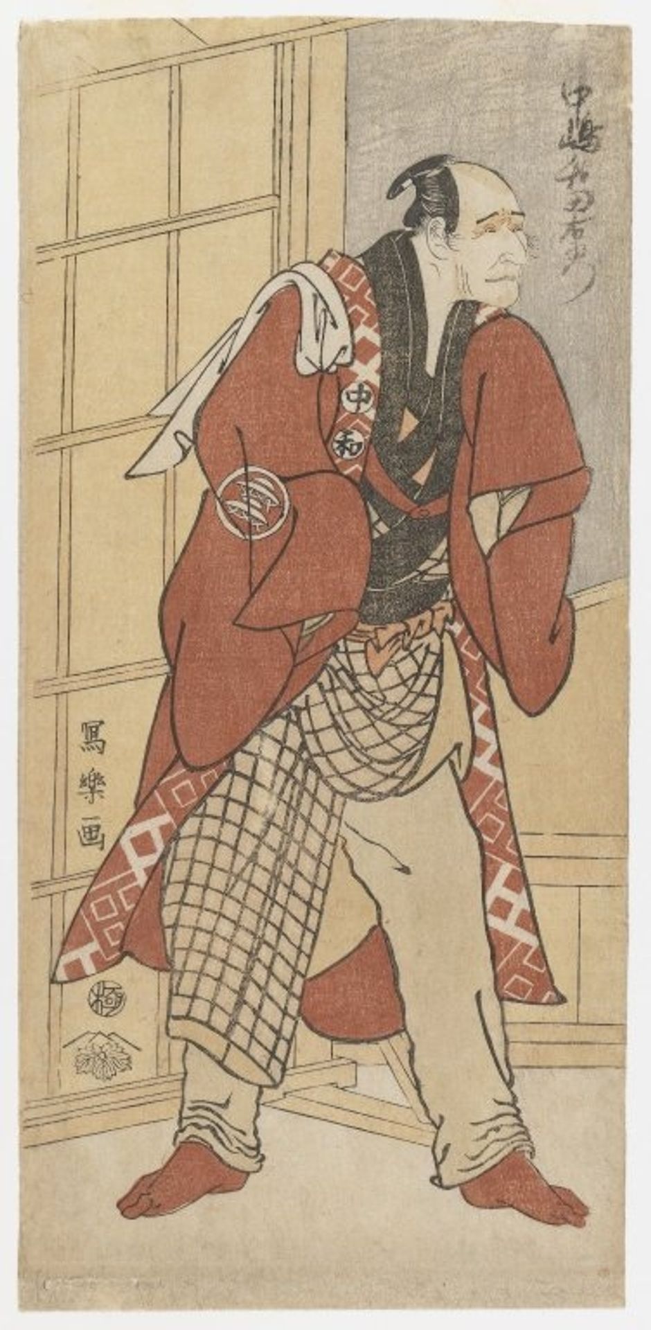 Daizo the Substitute by Tōshūsai Sharaku