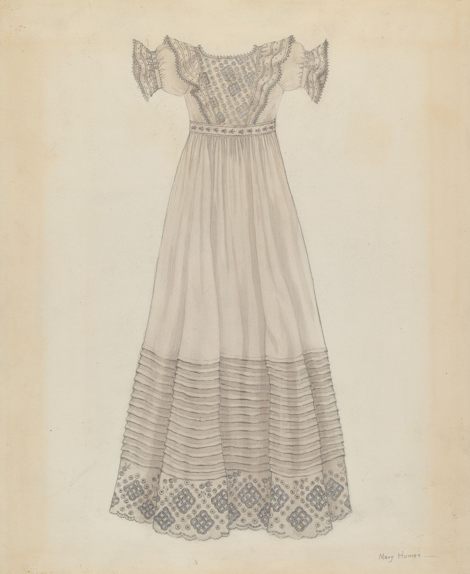Infant's Dress by Mary E. Humes
