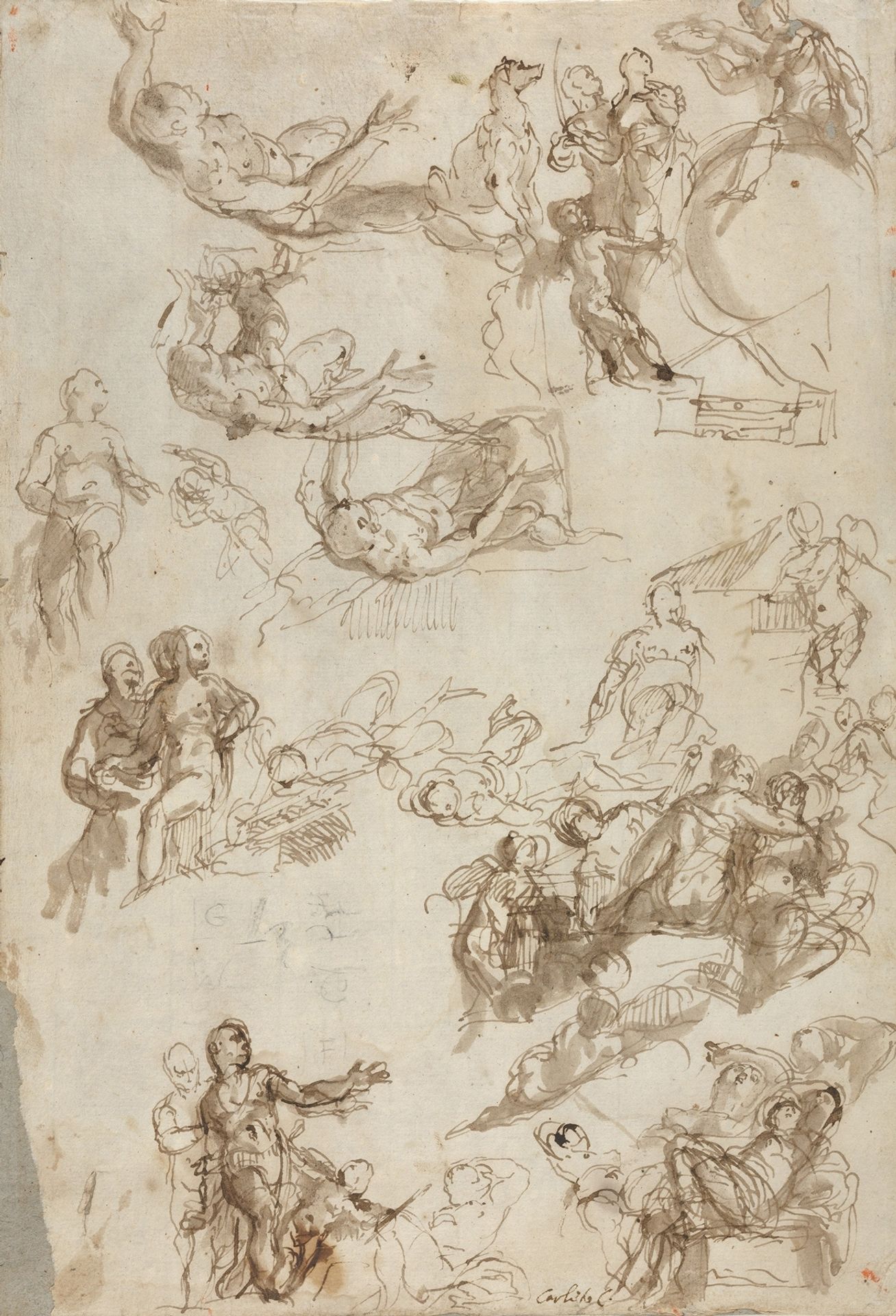 Studies for The Allegories of Love by Paolo Veronese