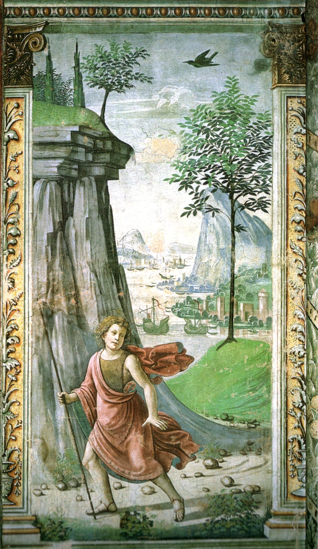 St. John the Baptist in the Desert by Domenico Ghirlandaio