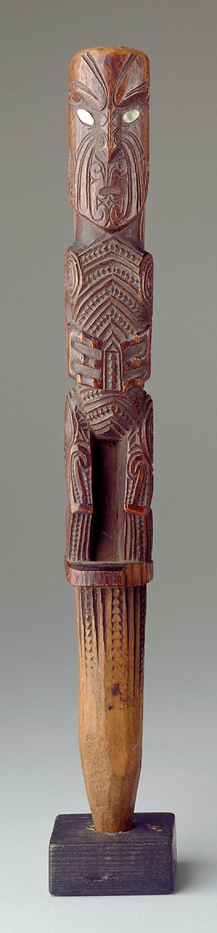 Godstick (tiki wananga) by Maori