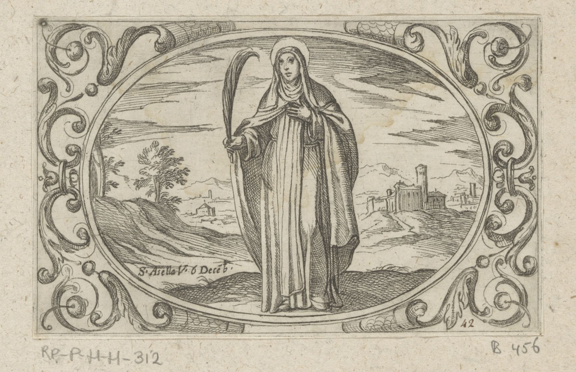 H. Asella by Antonio Tempesta