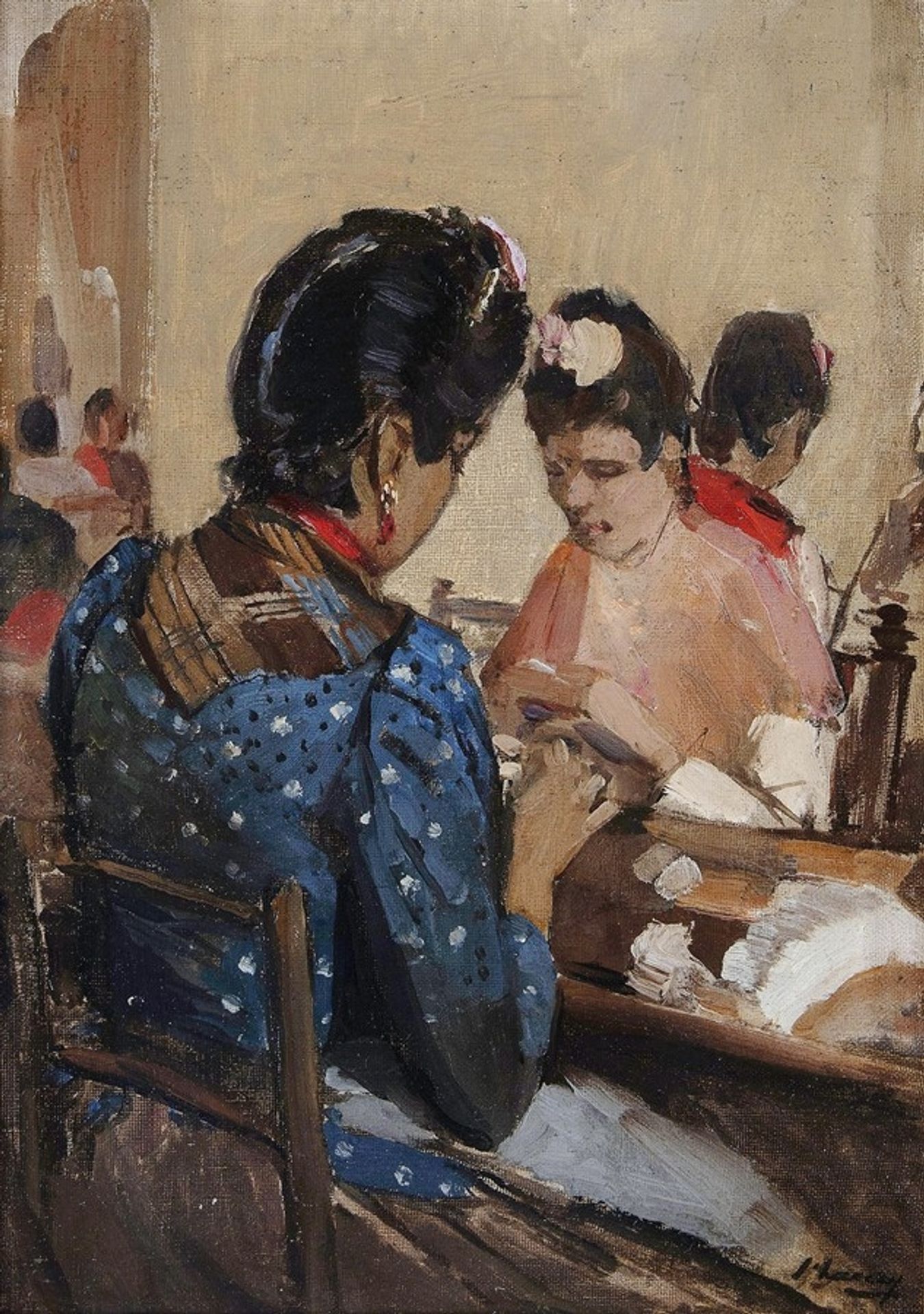 Cigarette Makers in Seville by Sir John Lavery