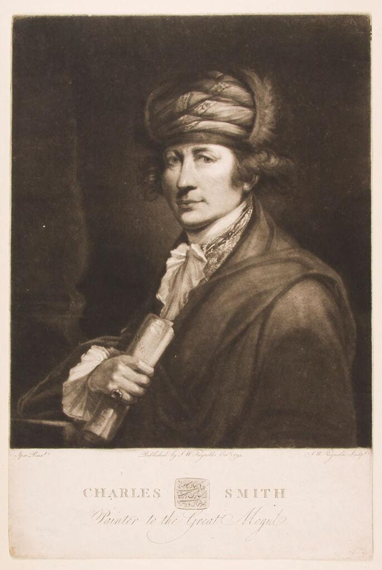 Charles Smith, Painter to the Great Mogul by Samuel William Reynolds I
