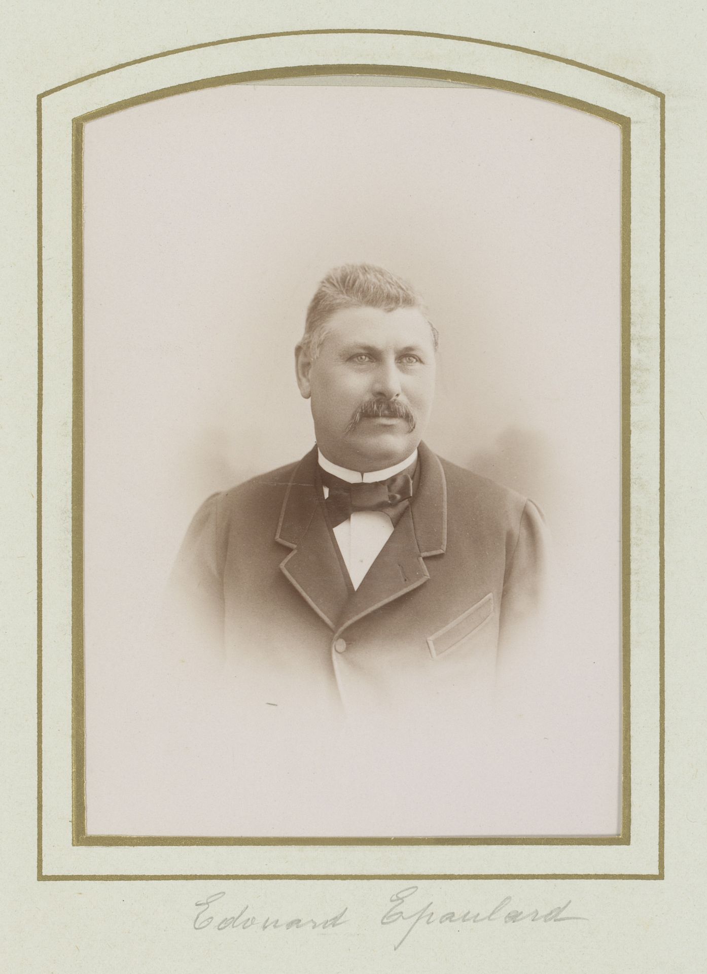 Portret van Edouard Epaulard by Victor Daireaux