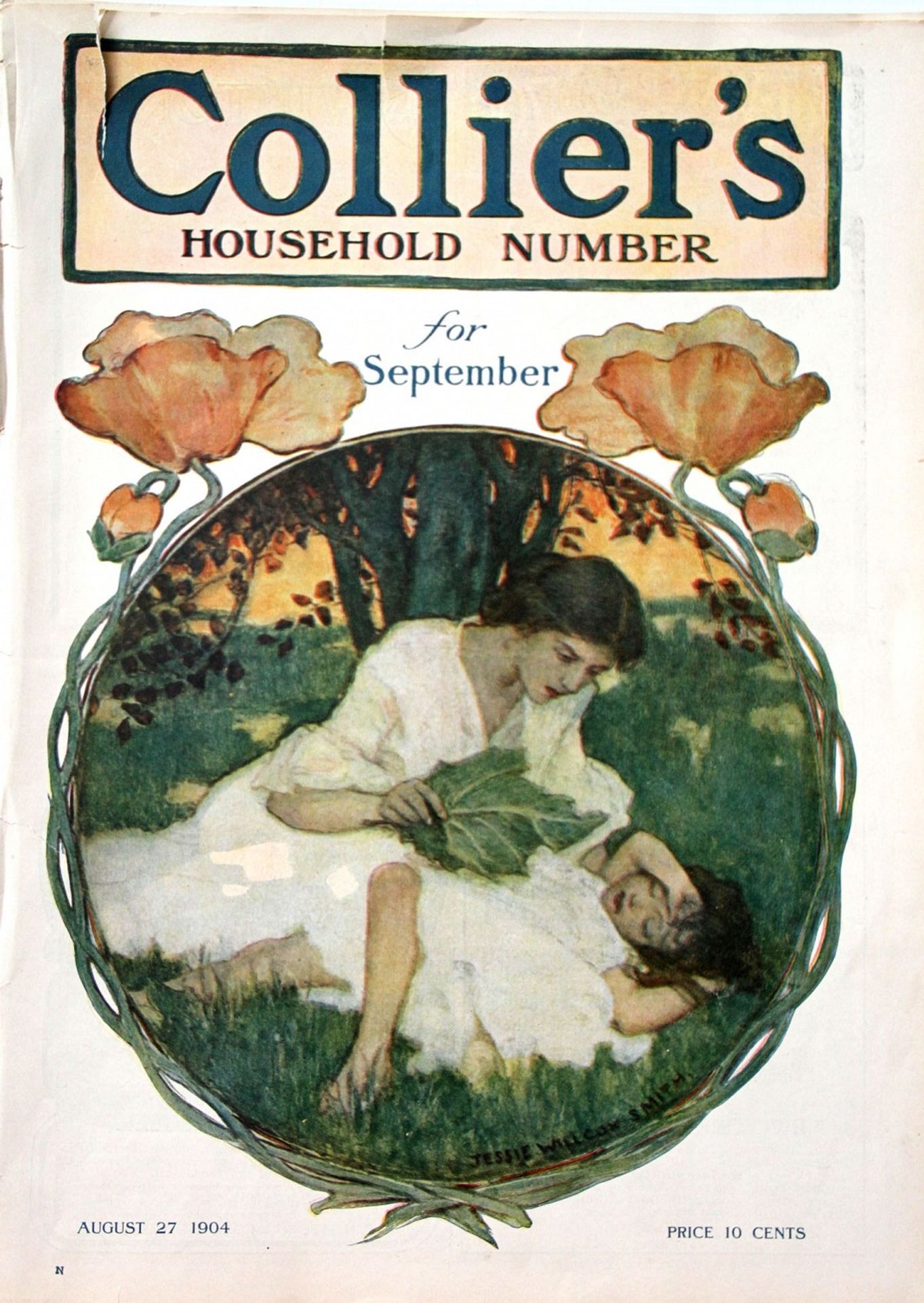 Woman With Child by Jessie Willcox Smith