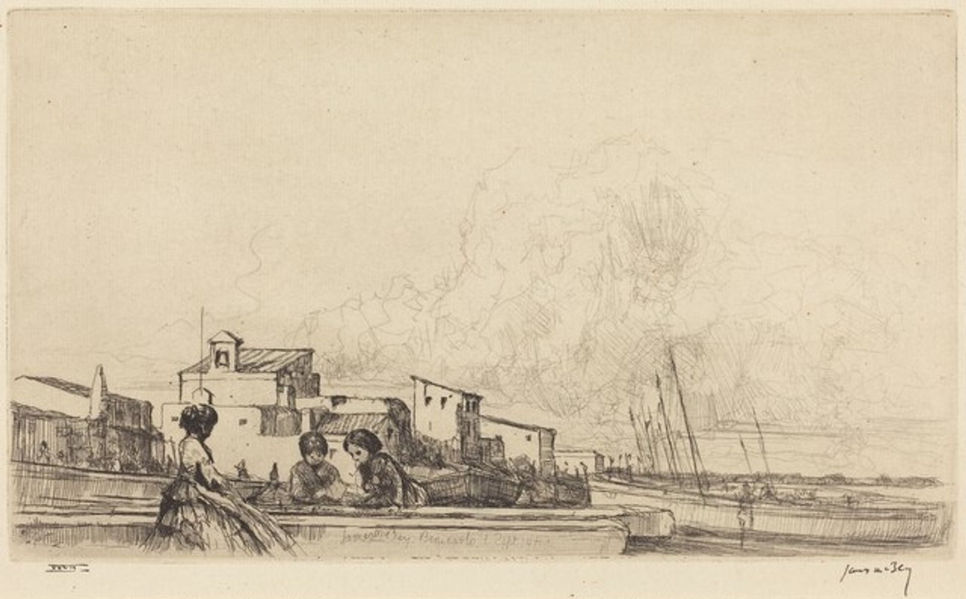 Benicarlo by James McBey