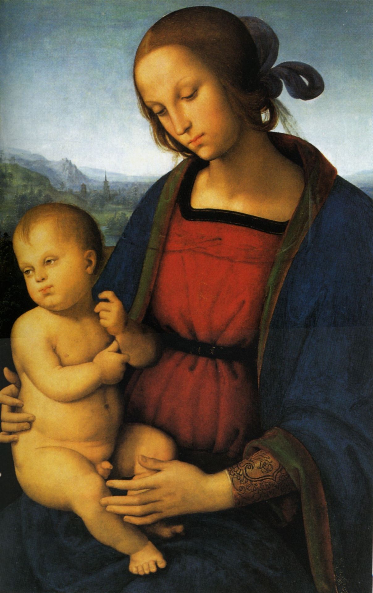 Madonna with Child by Pietro Perugino