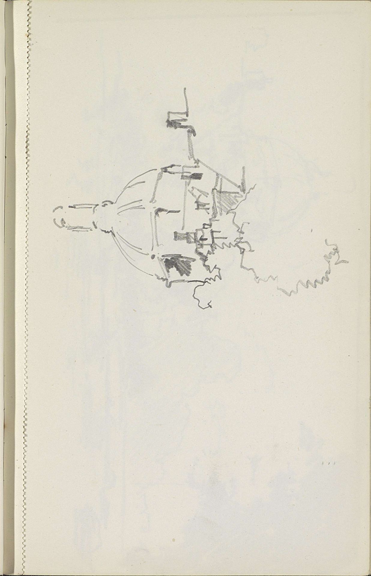 Ronde Lutherse Kerk te Amsterdam by Cornelis Vreedenburgh