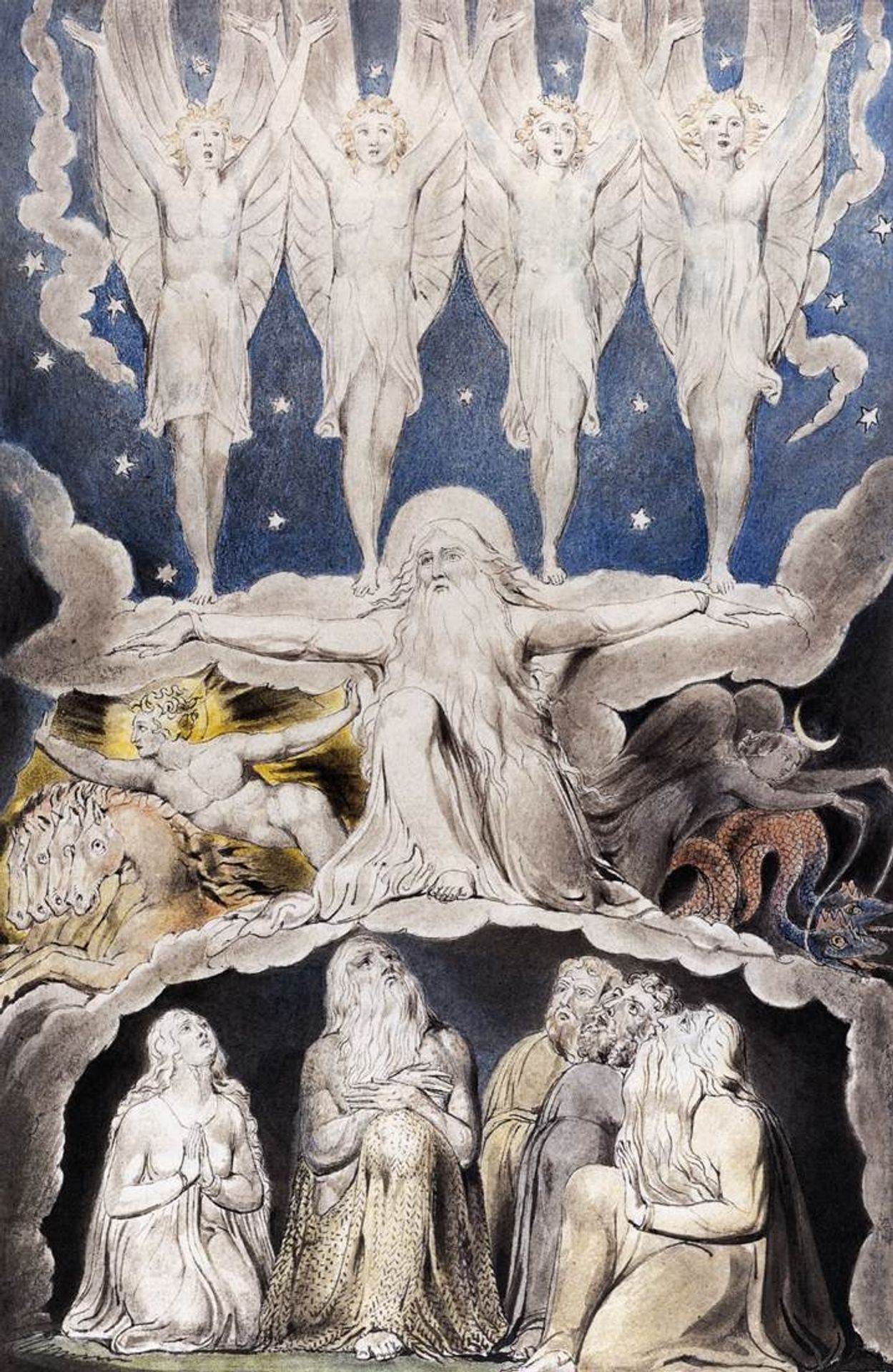 When the Morning Stars Sang Together by William Blake