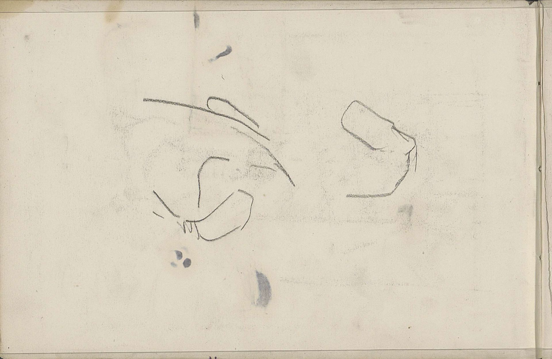 Studie by Carel Adolph Lion Cachet
