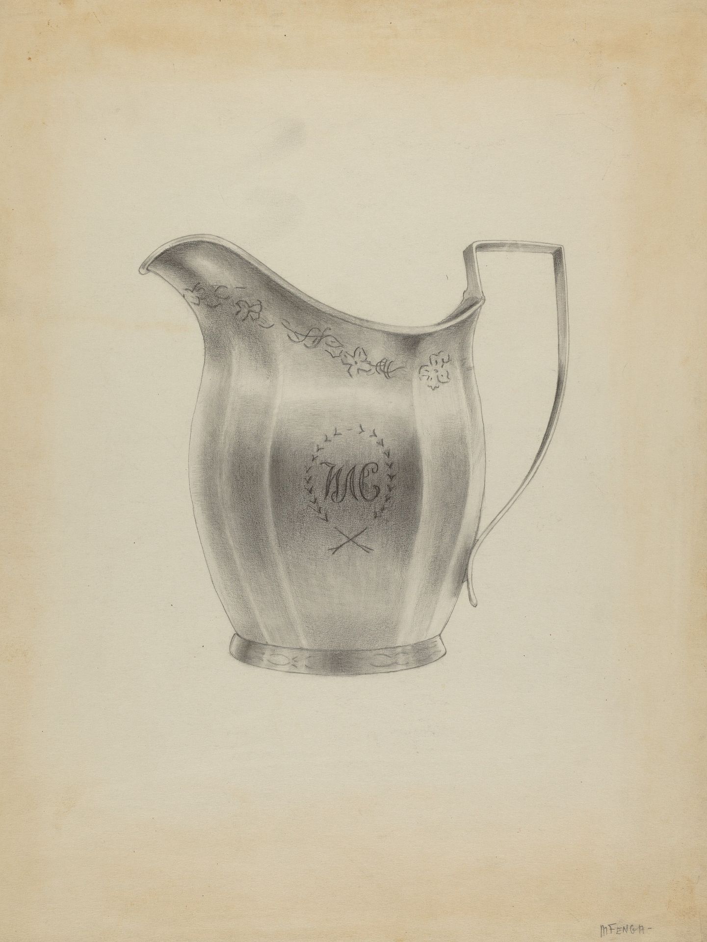 Silver Pitcher by Michael Fenga