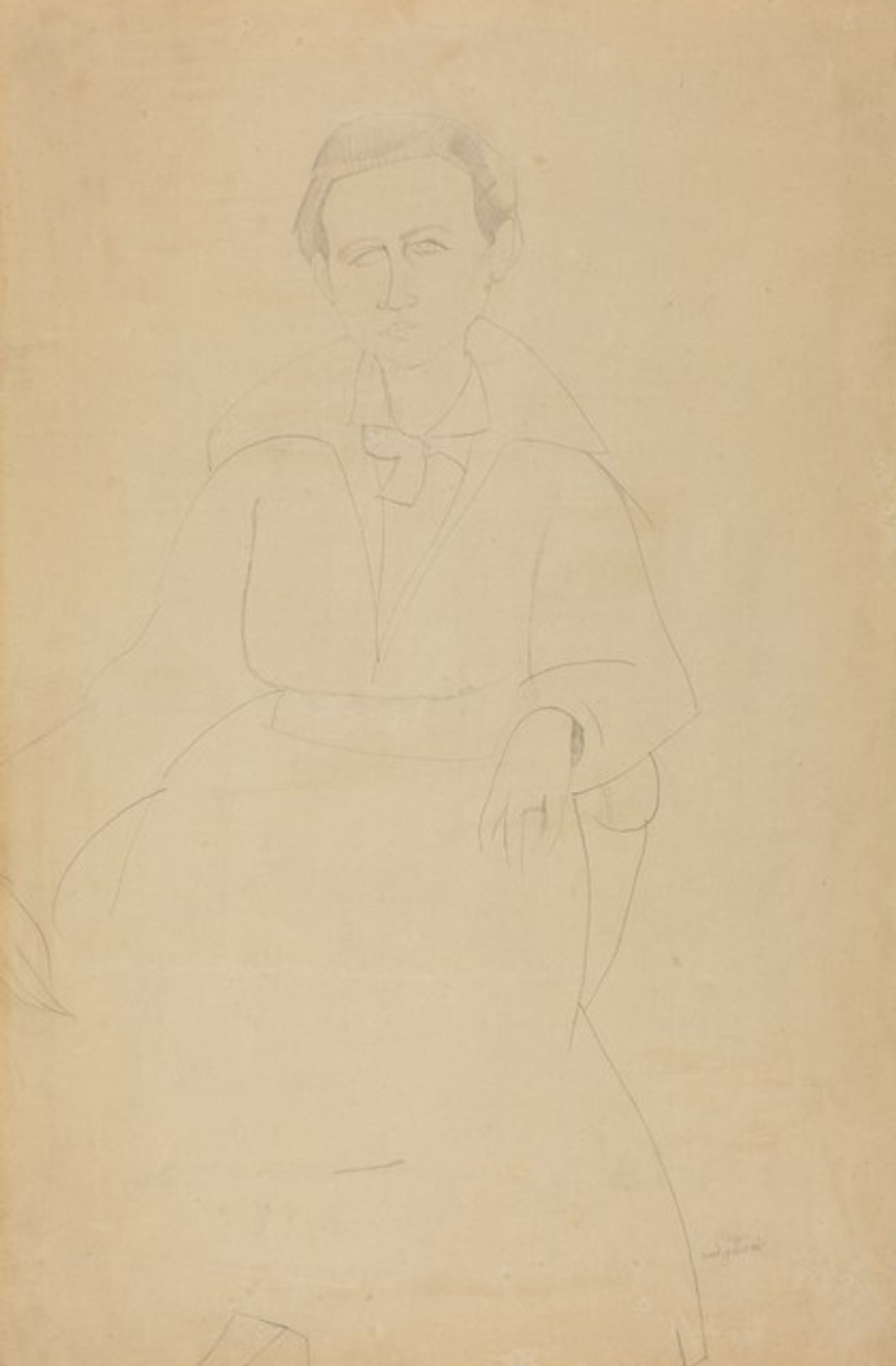 Seated Woman by Anonymous
