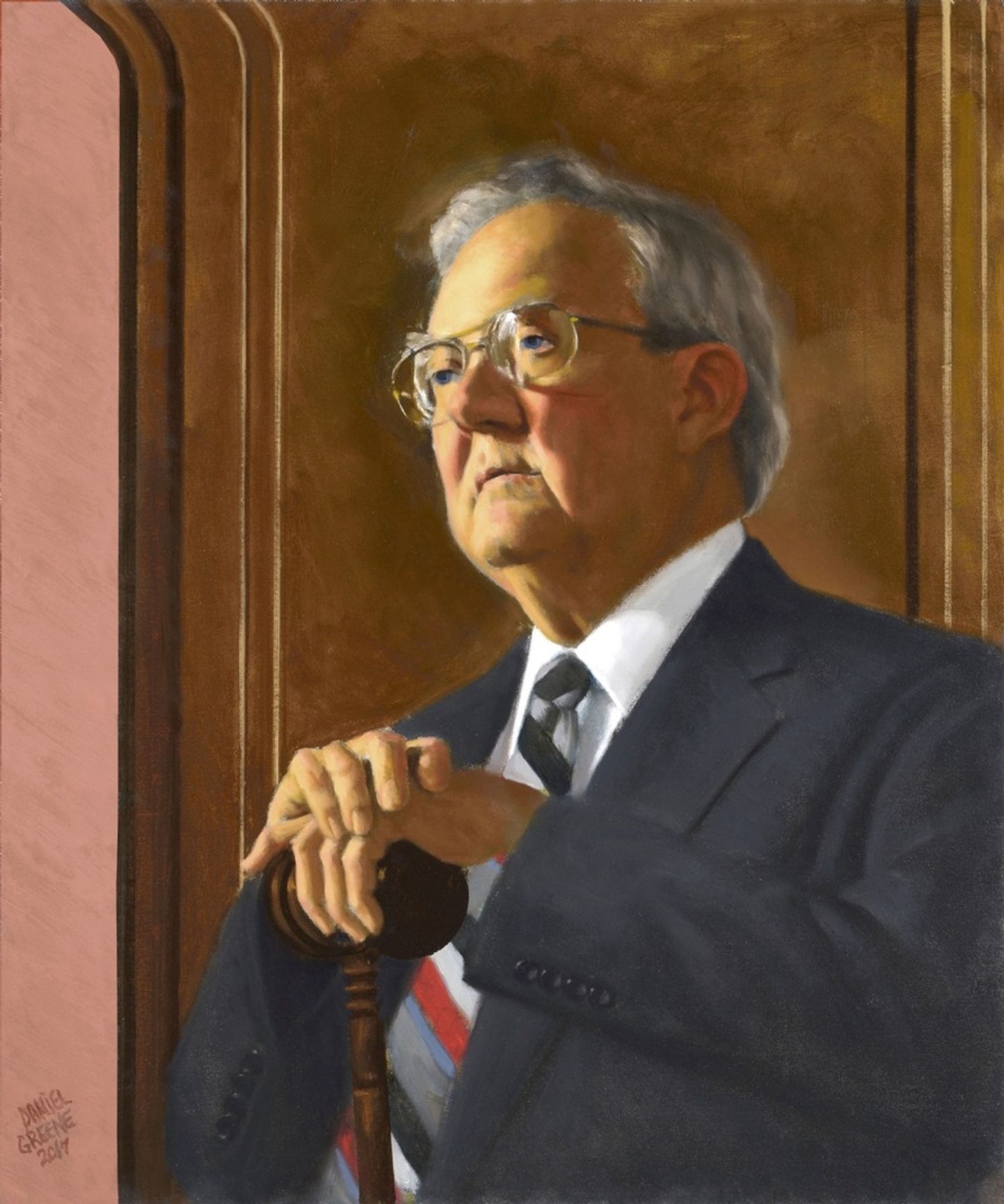 The Honorable Vernal Riffe Jr., Former Speaker of the House, Ohio State House, Columbus, Ohio by Daniel Greene