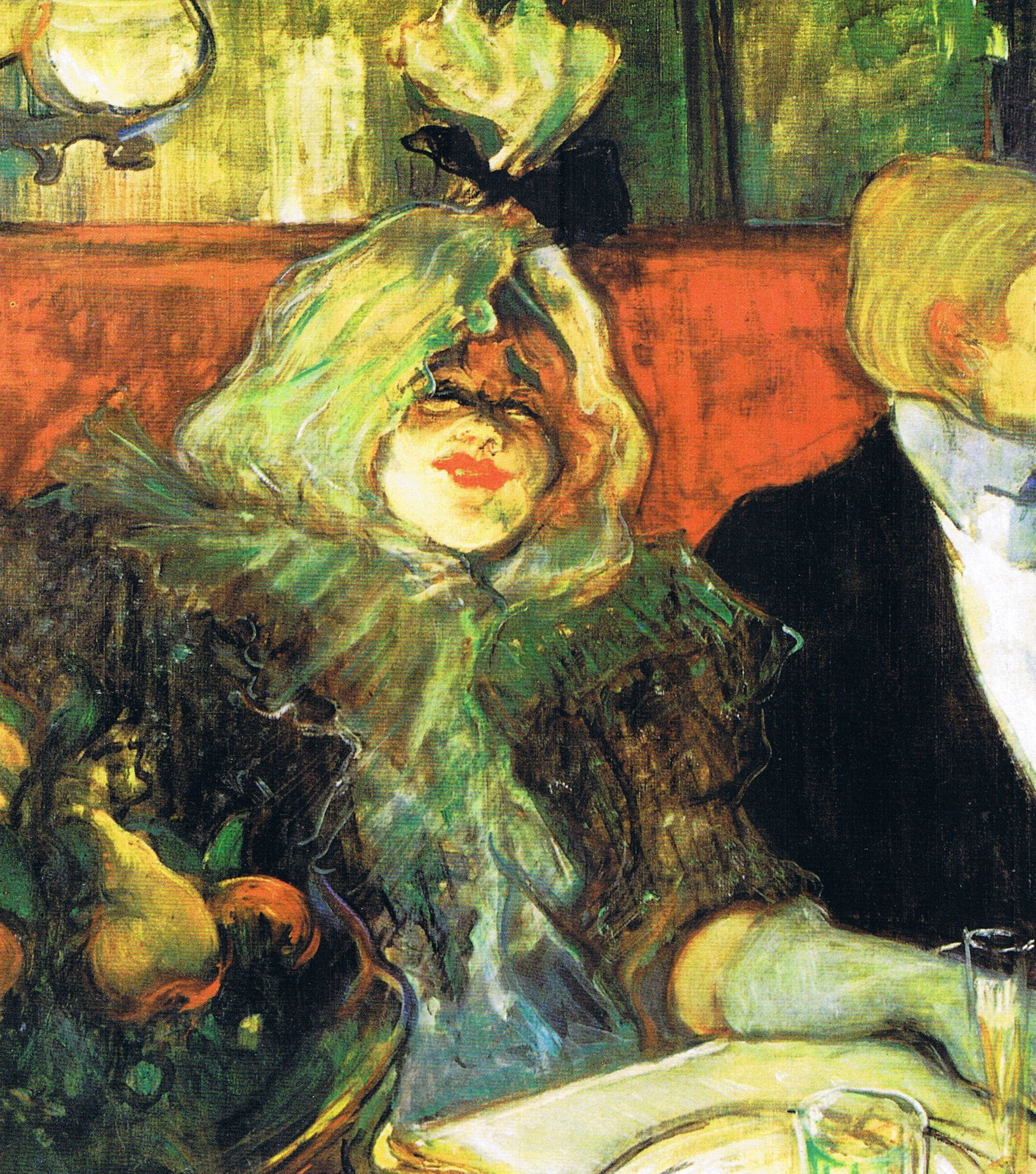 At the Rat Mort by Henri de Toulouse-Lautrec
