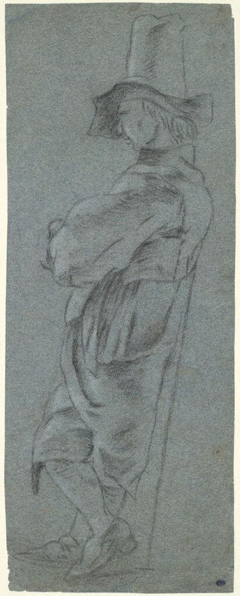 A Man in a Tall Hat by Pieter van Laer