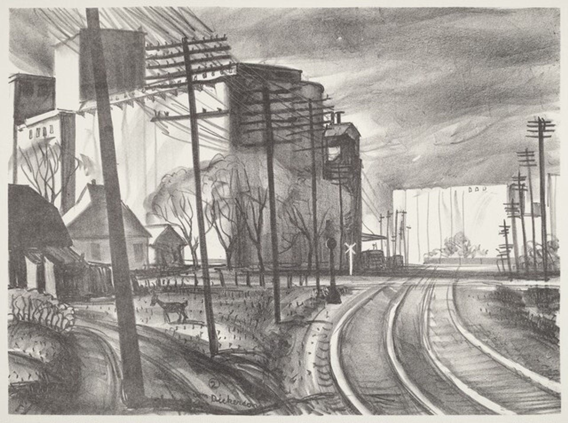 Lithograph #2 by William Judson Dickerson