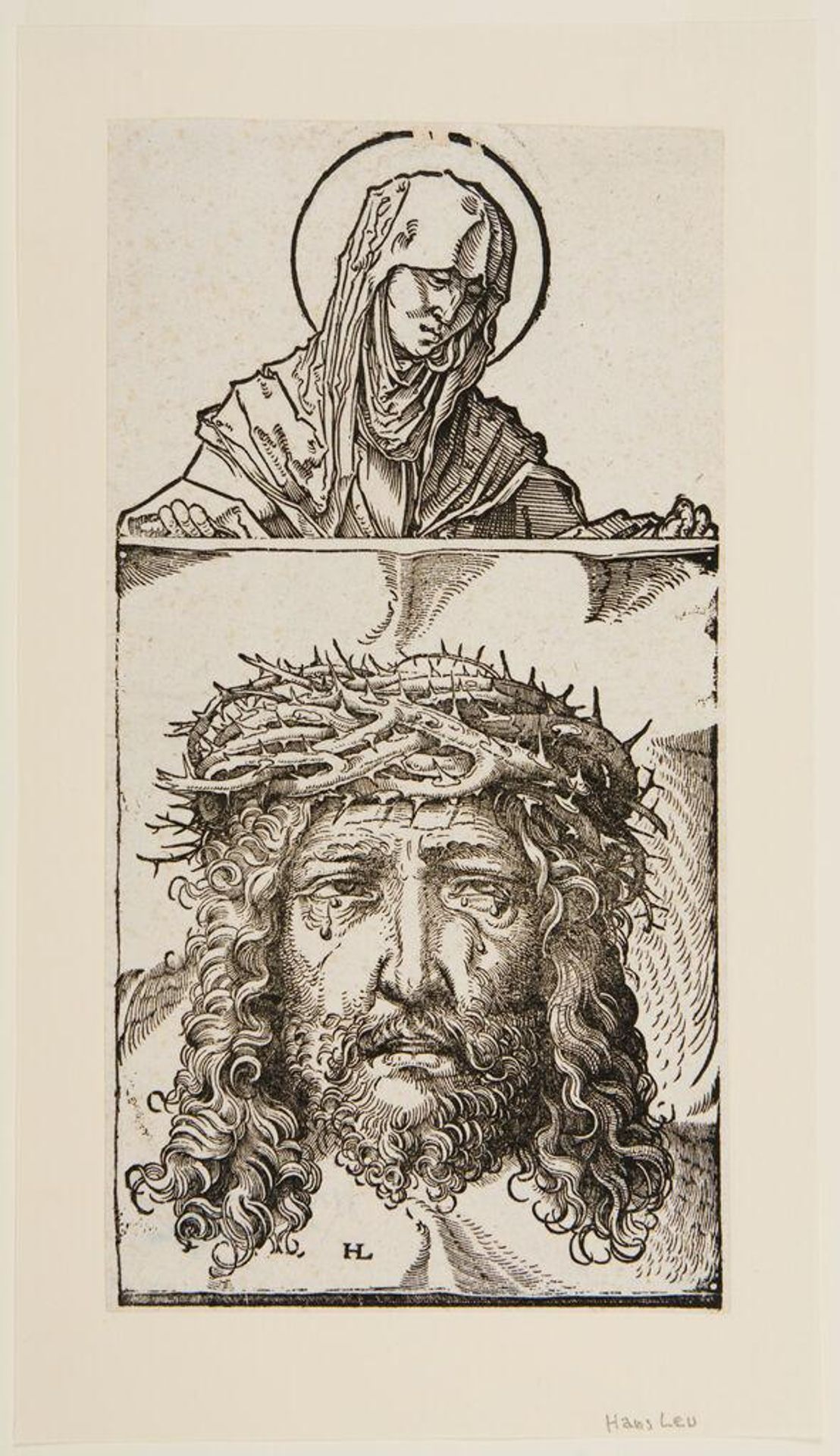 Saint Veronica with the Vera Icon by Monogrammist HL