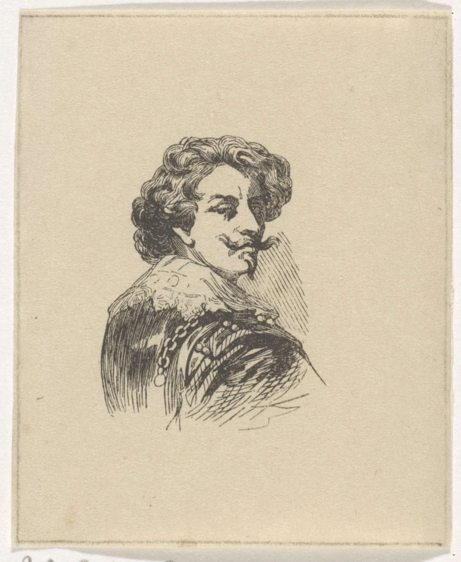 Portret van een kunstenaar by Coenraad Hamburger