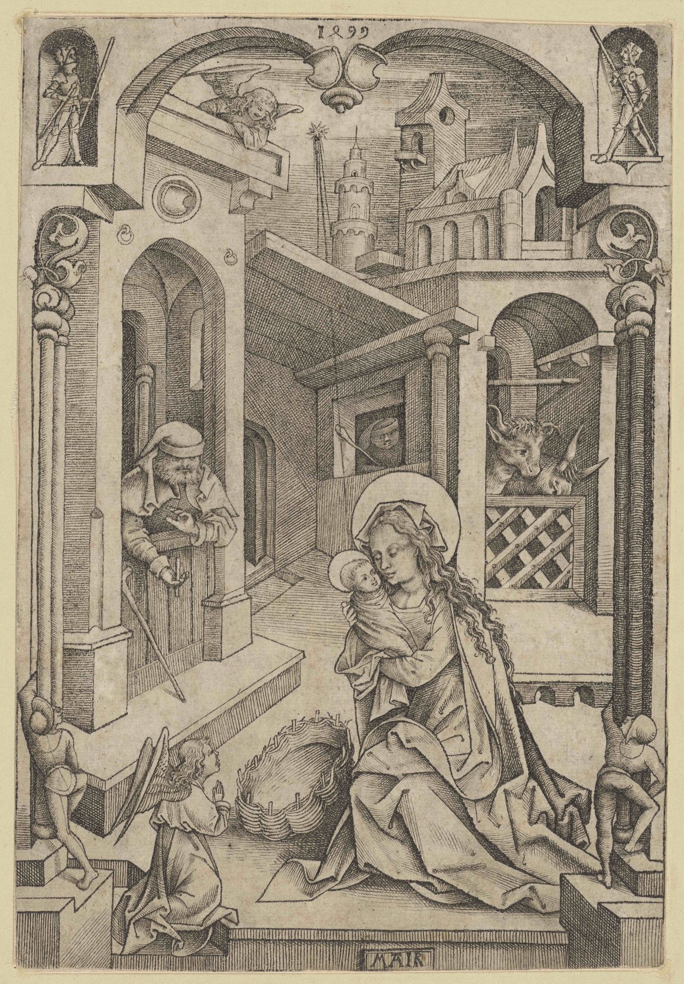 The Nativity by Nicolaus Alexander Mair