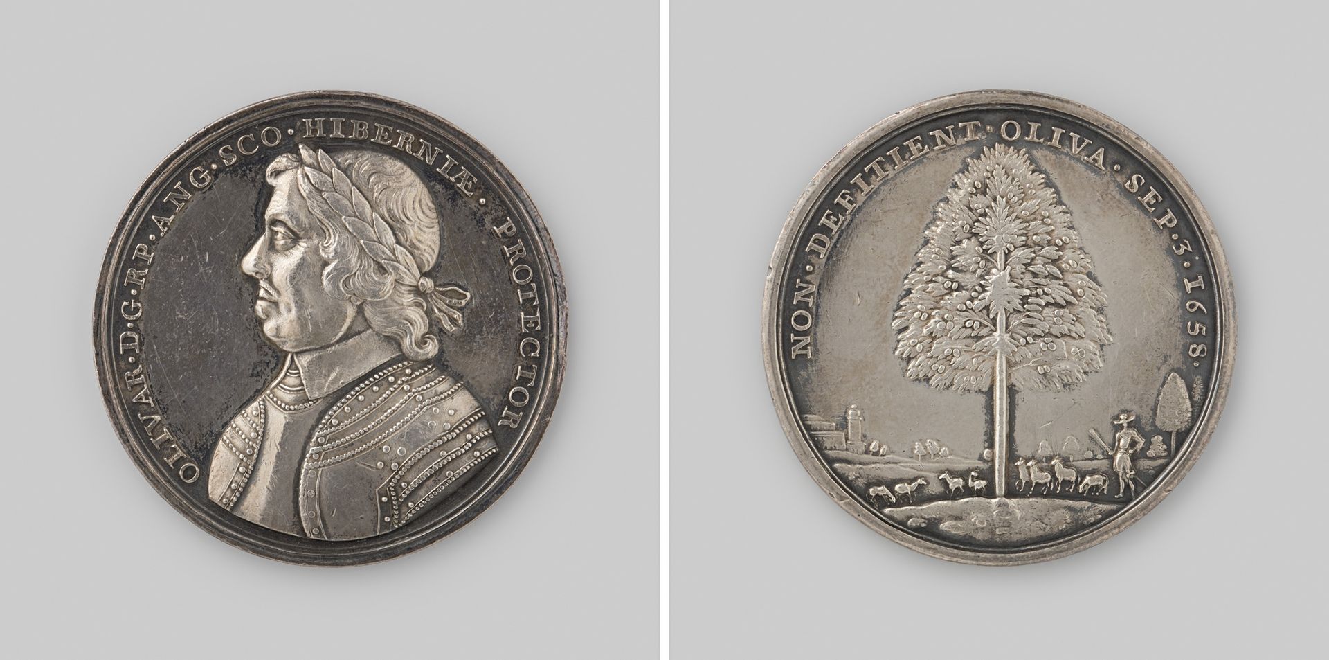 Overlijden van Oliver Cromwell by Anonymous