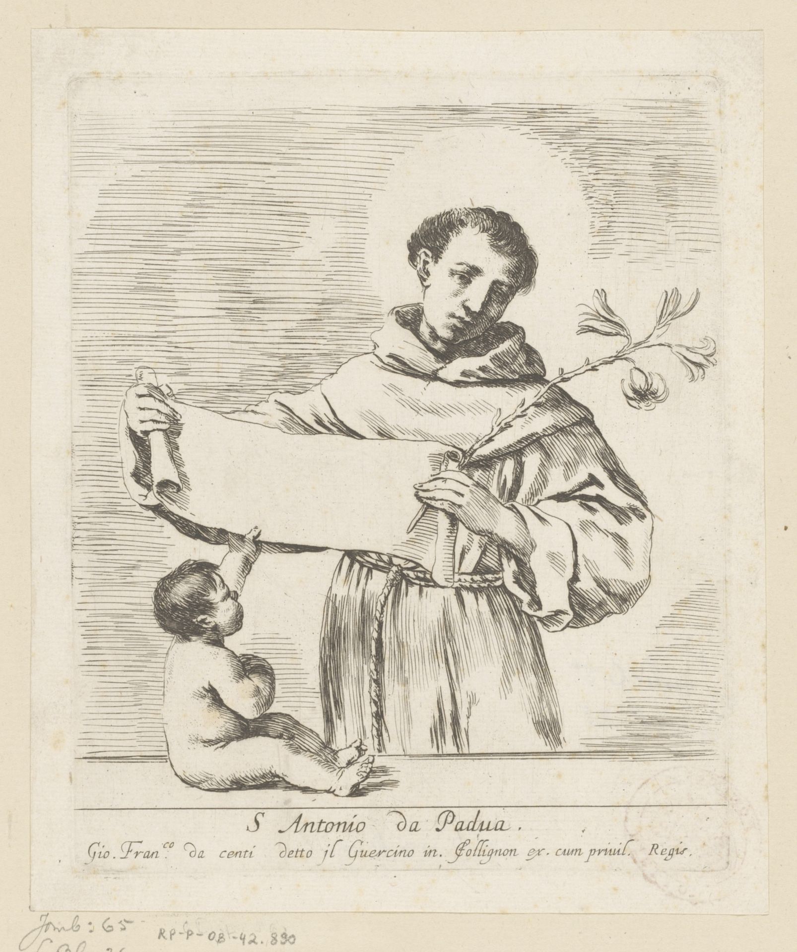 H. Antonius van Padua by François Collignon