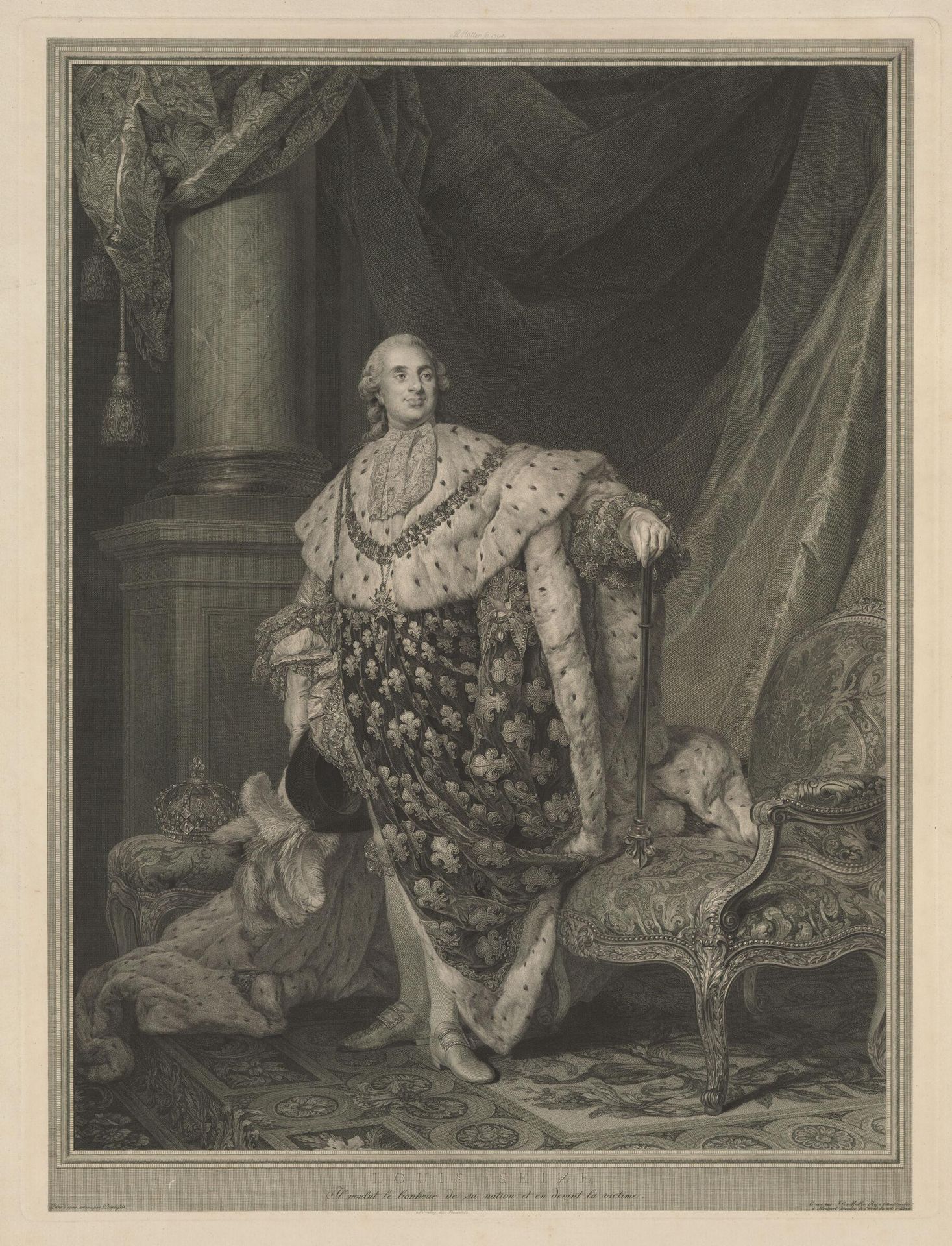 Louis XVI by Johann Gotthard Müller