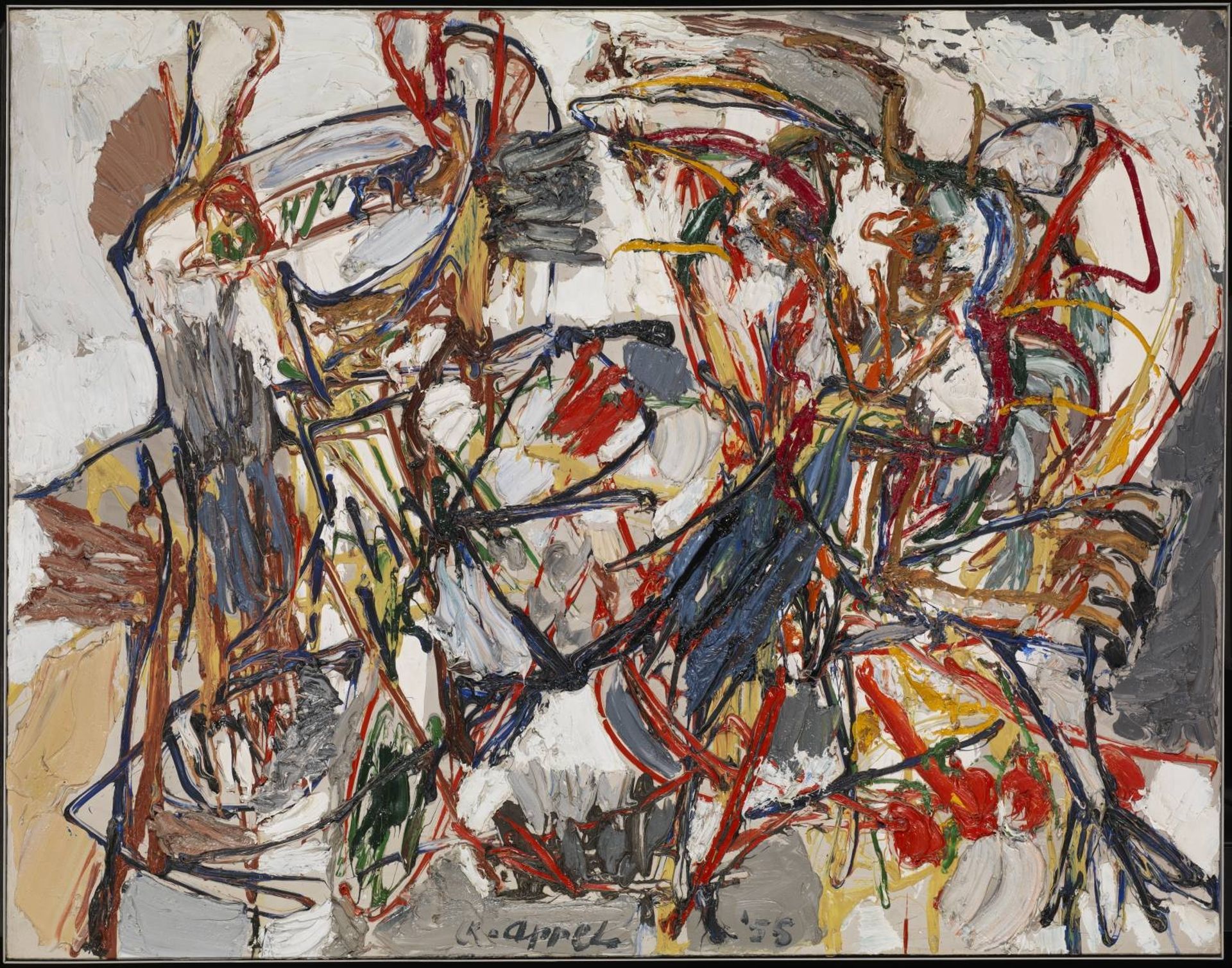Amorous Dance by Karel Appel