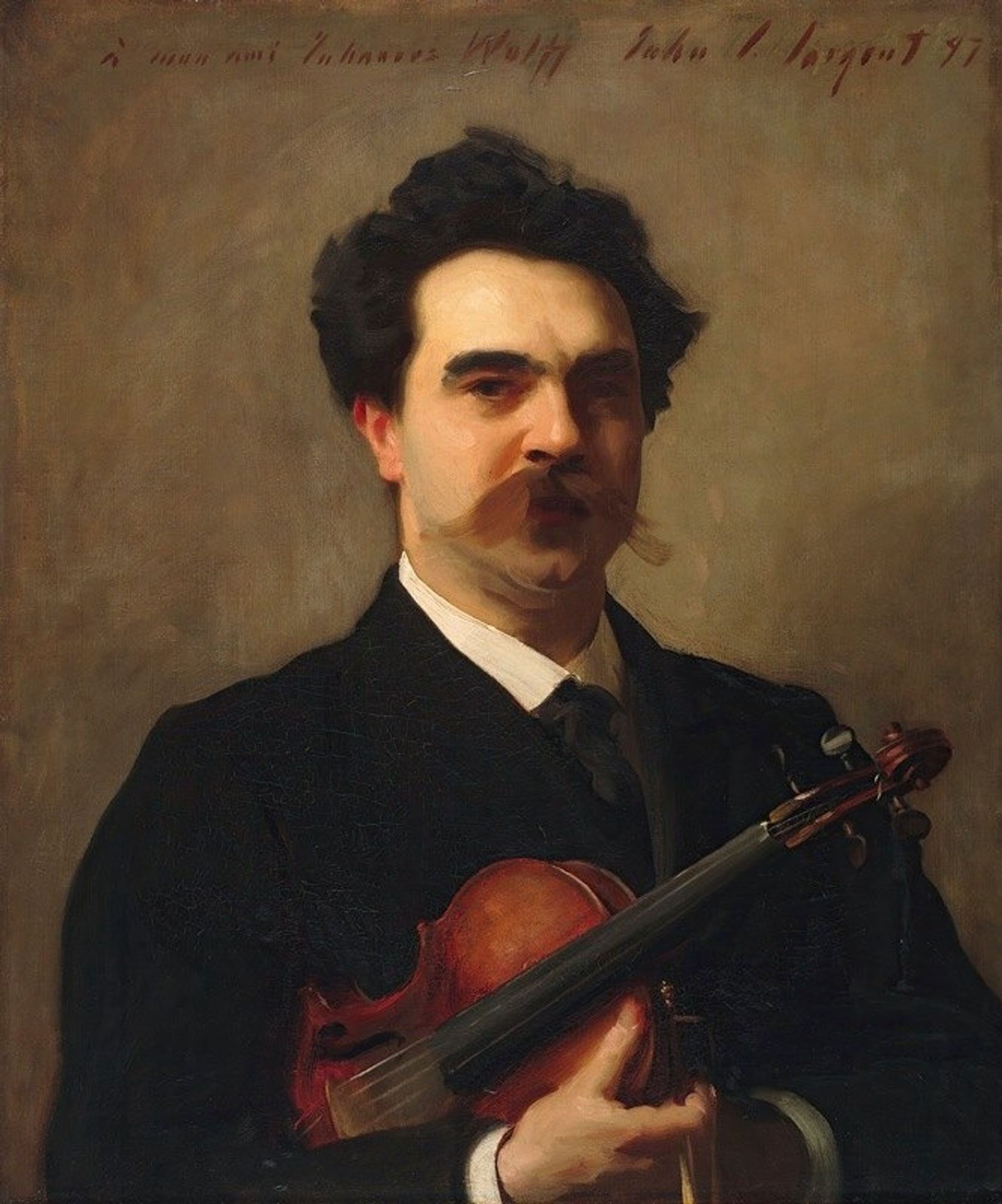 Johannes Wolff by John Singer Sargent