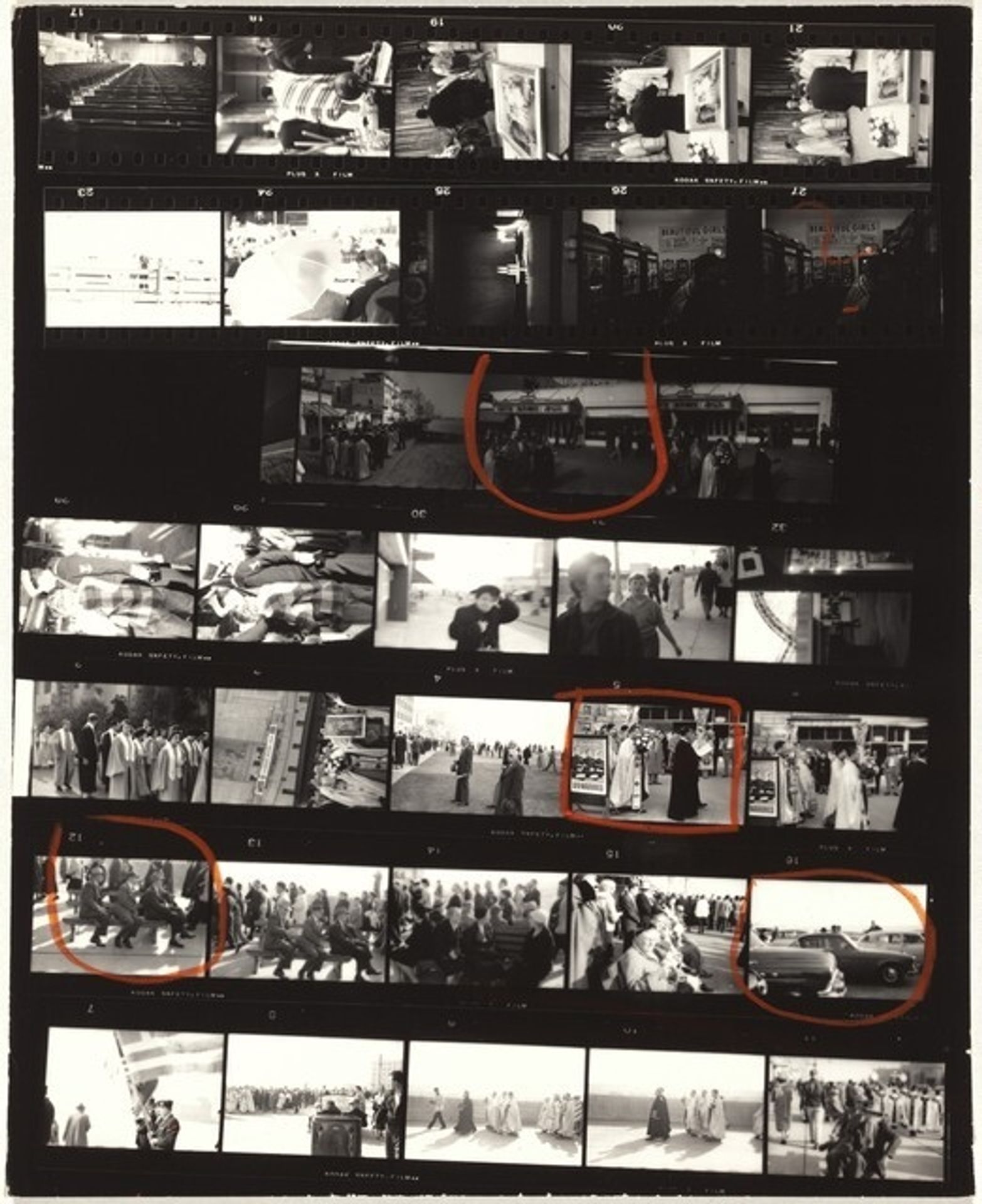 Guggenheim 538--Benediction of the Waters, Long Beach, California by Robert Frank