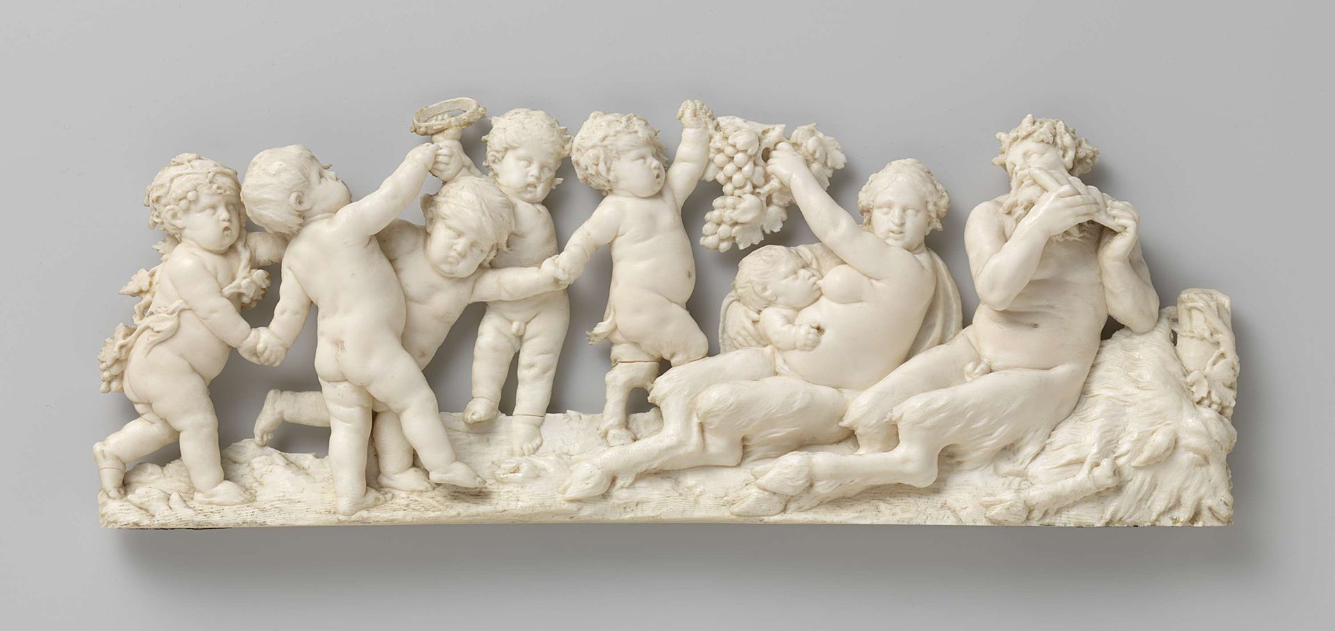 Bacchanal of Satyrs and Cupids by Gérard van Opstal
