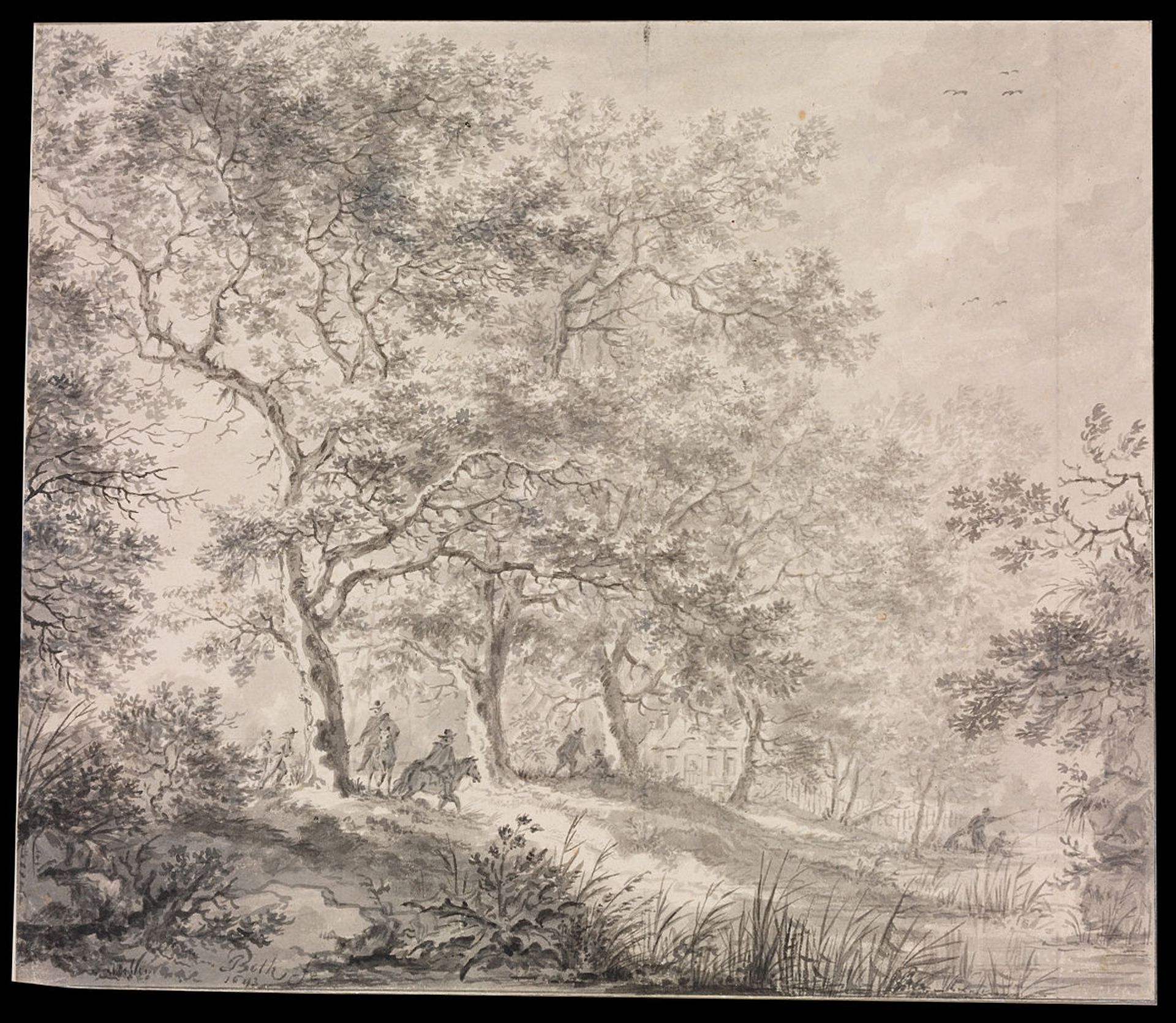 Row of Trees by Jan Dirksz Both