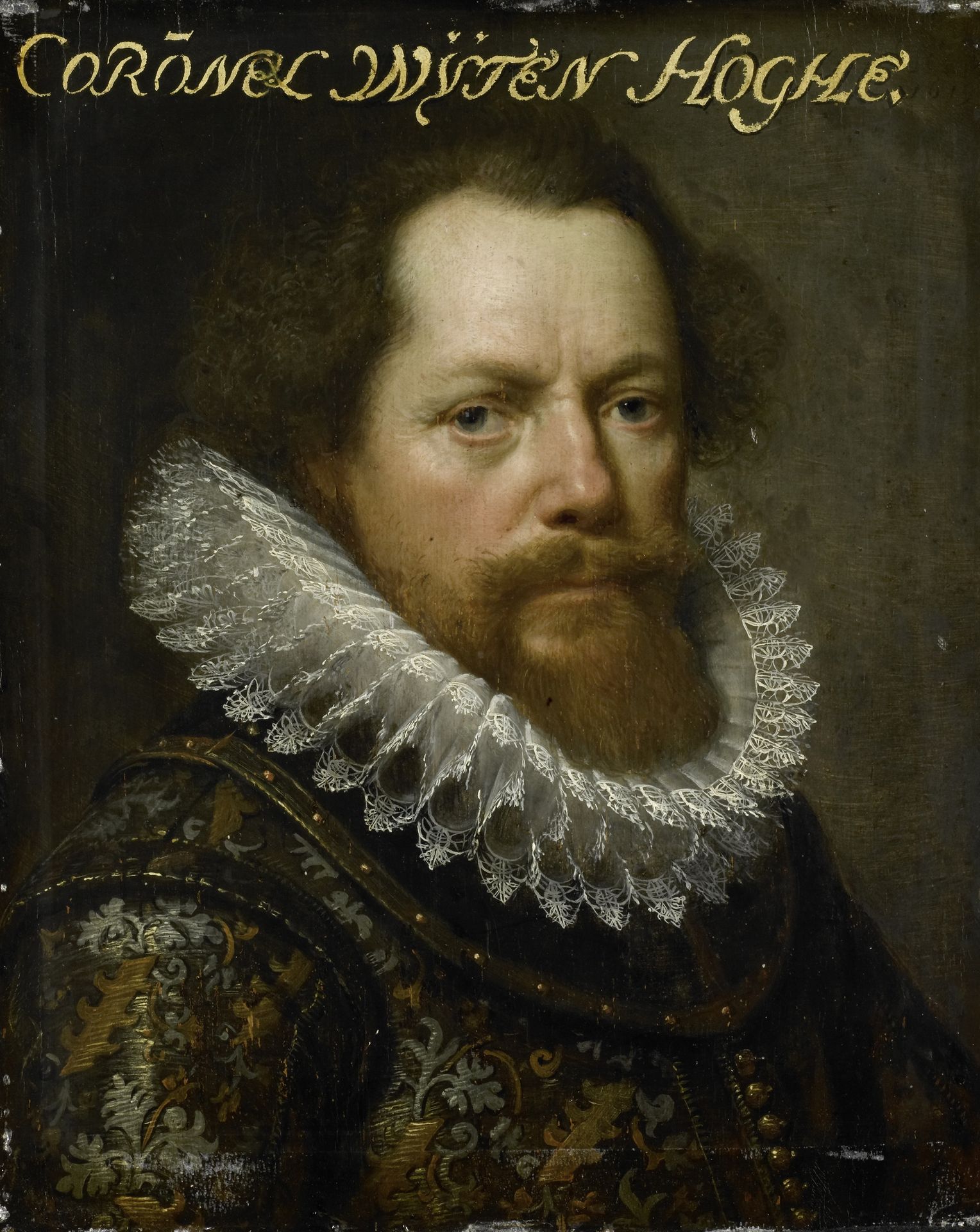 Portrait of Anthonis van Utenhove (?-1625), Lord of Rijnesteyn by Paulus Moreelse