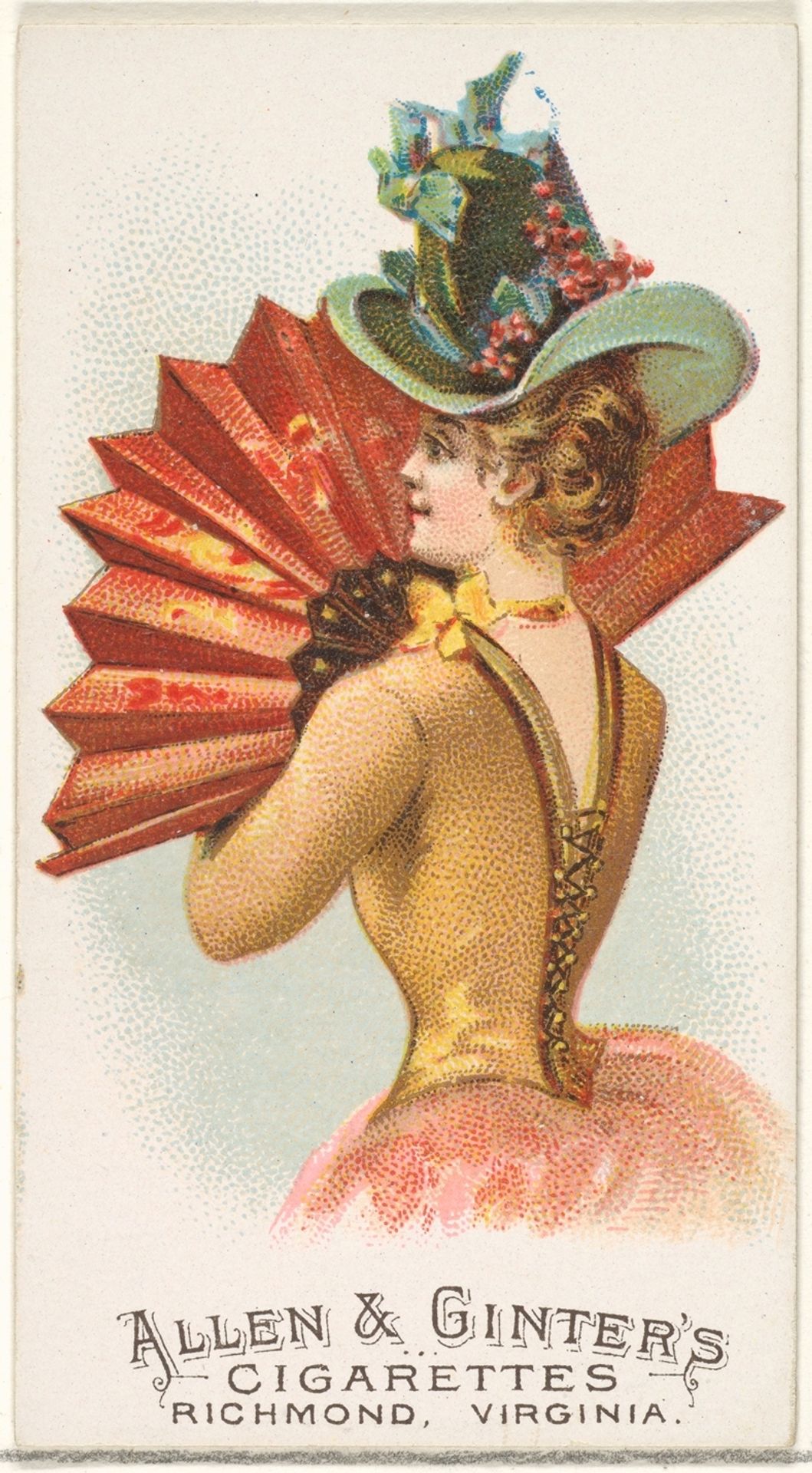 Plate 20, from the Fans of the Period series (N7) for Allen & Ginter Cigarettes Brands by Allen & Ginter