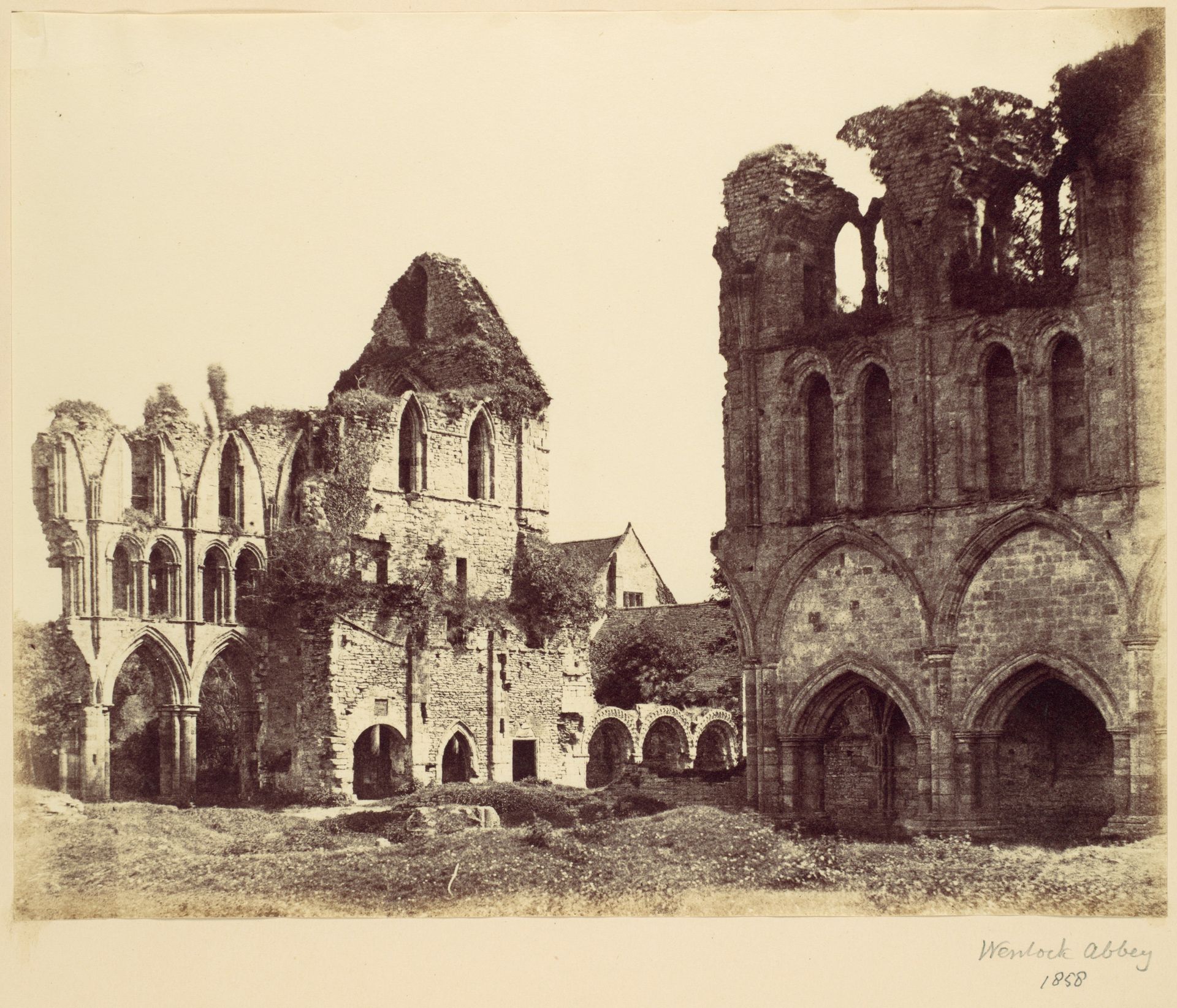 Wenlock Abbey by Alfred Capel Cure
