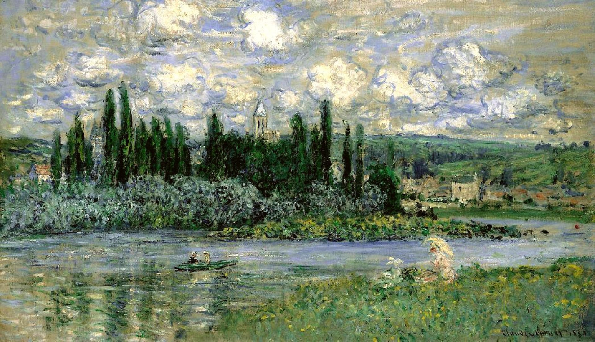 Vetheuil by Claude Monet