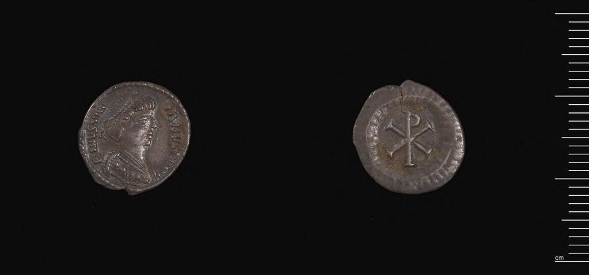 Coin of Justinian I by Justinian I