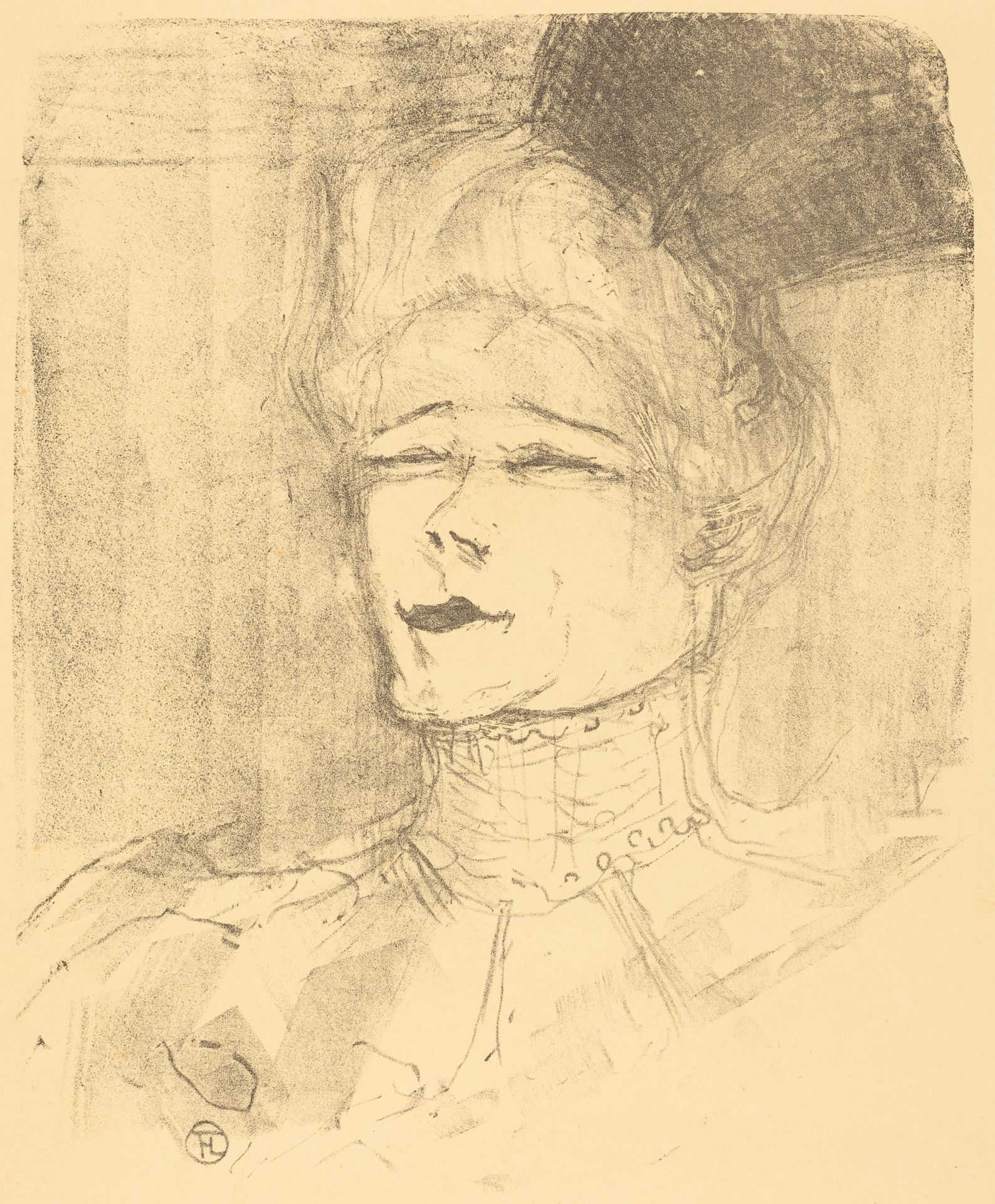 Jeanne Granier by Henri de Toulouse-Lautrec