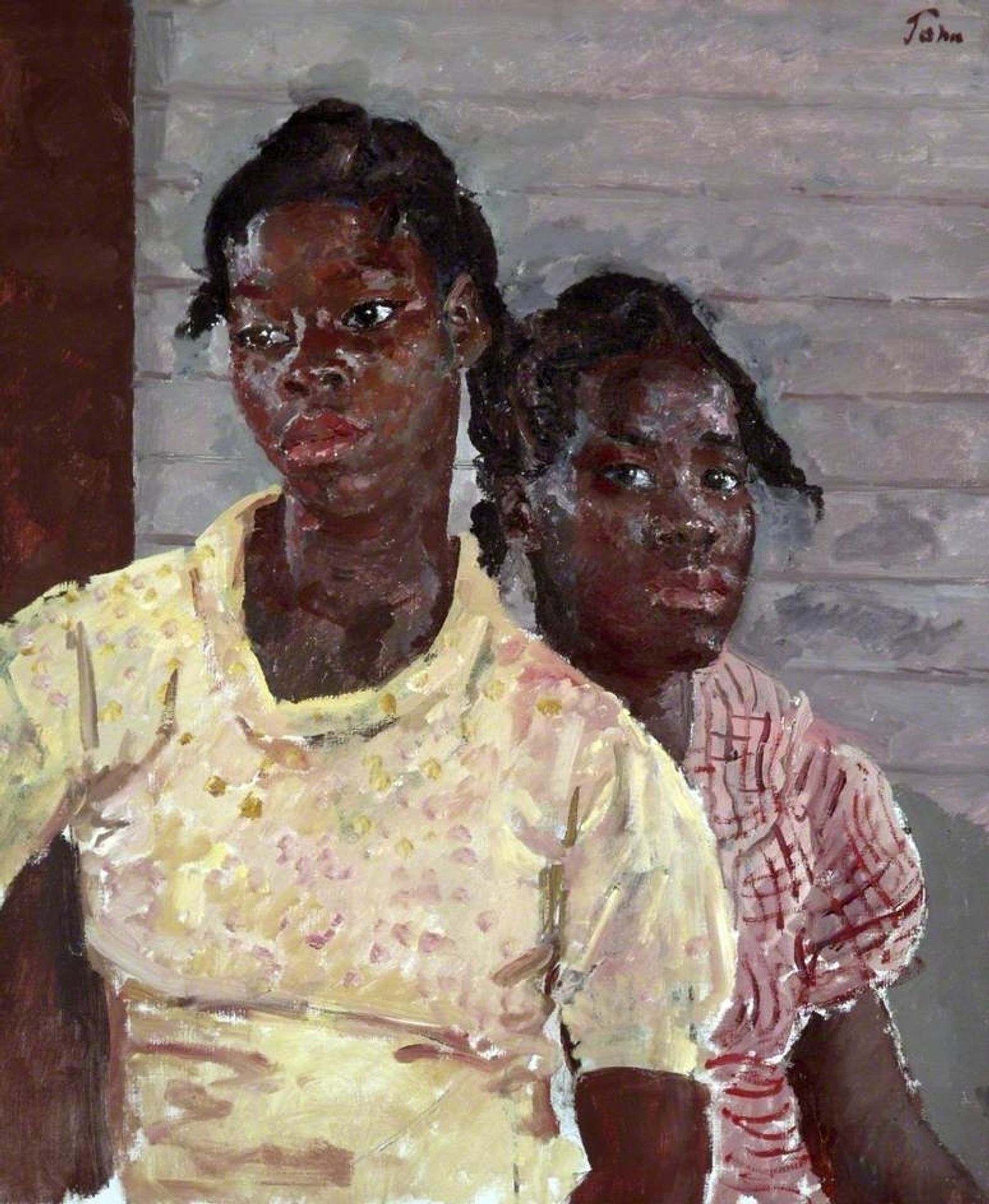 The Two Jamaican Girls by Augustus John