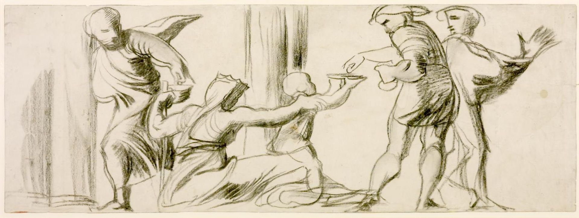 Study for ‘Mutability’, Probably for Deysbrook House, Liverpool by Alfred Stevens