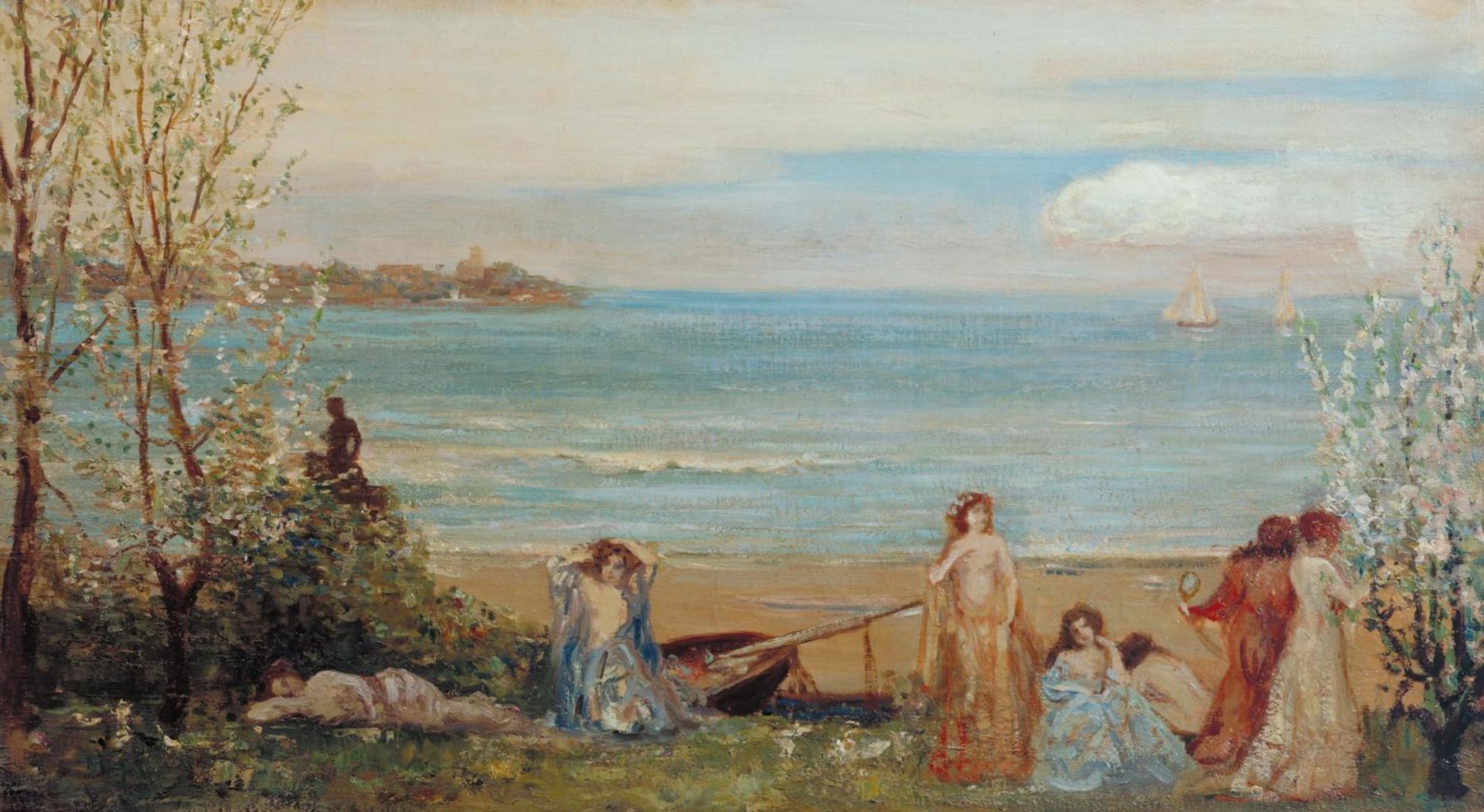 Spring by the Sea by Charles Conder