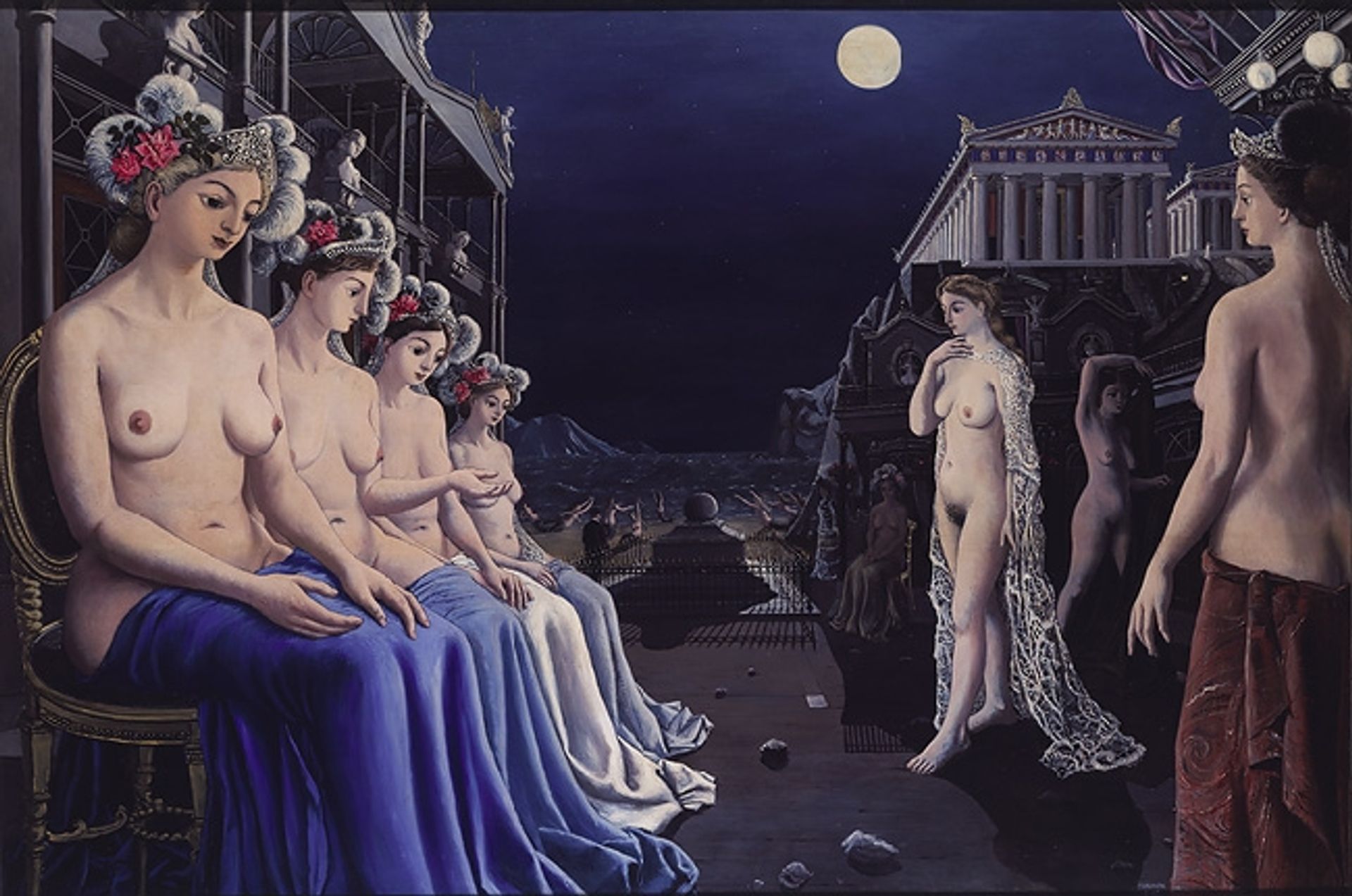 Sirens by Paul Delvaux