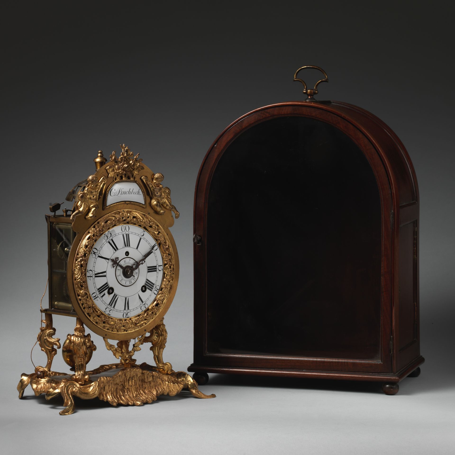 Table or bracket clock by Christopher Pinchbeck II