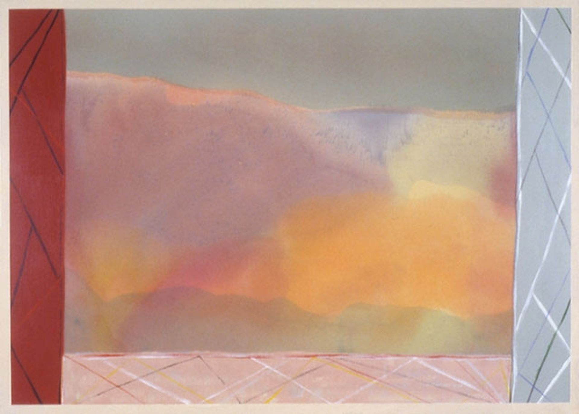 Tahity Trinity by Ronnie Landfield
