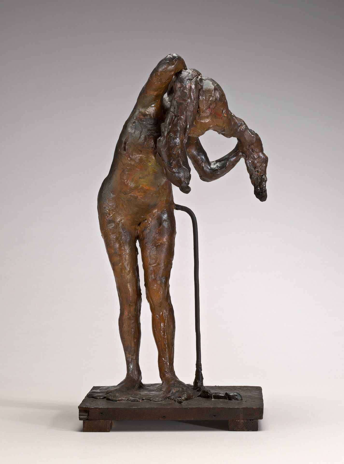 Woman Arranging Her Hair by Edgar Degas
