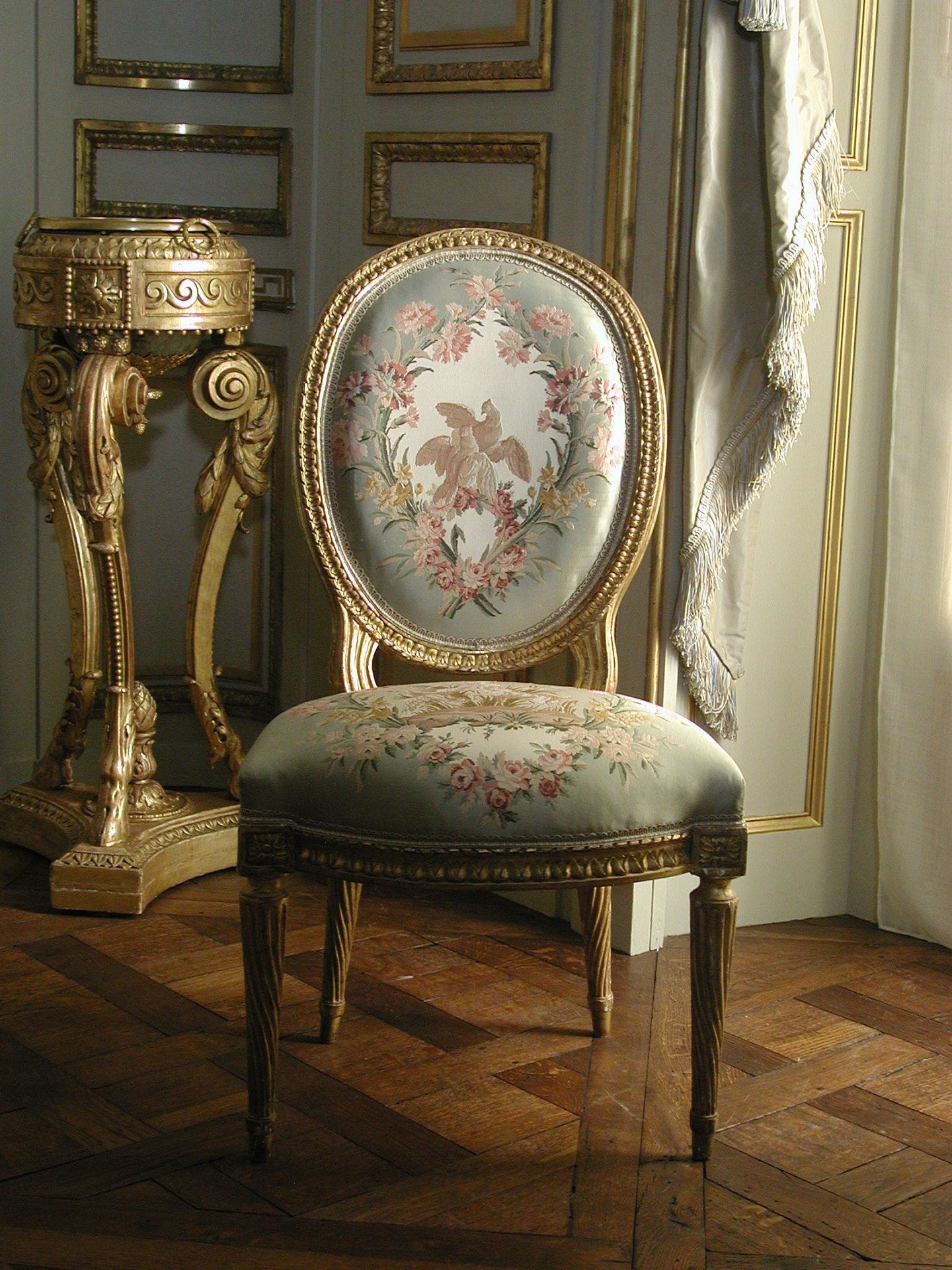 Side chair (one of a pair) by Jean-Jacques Pothier