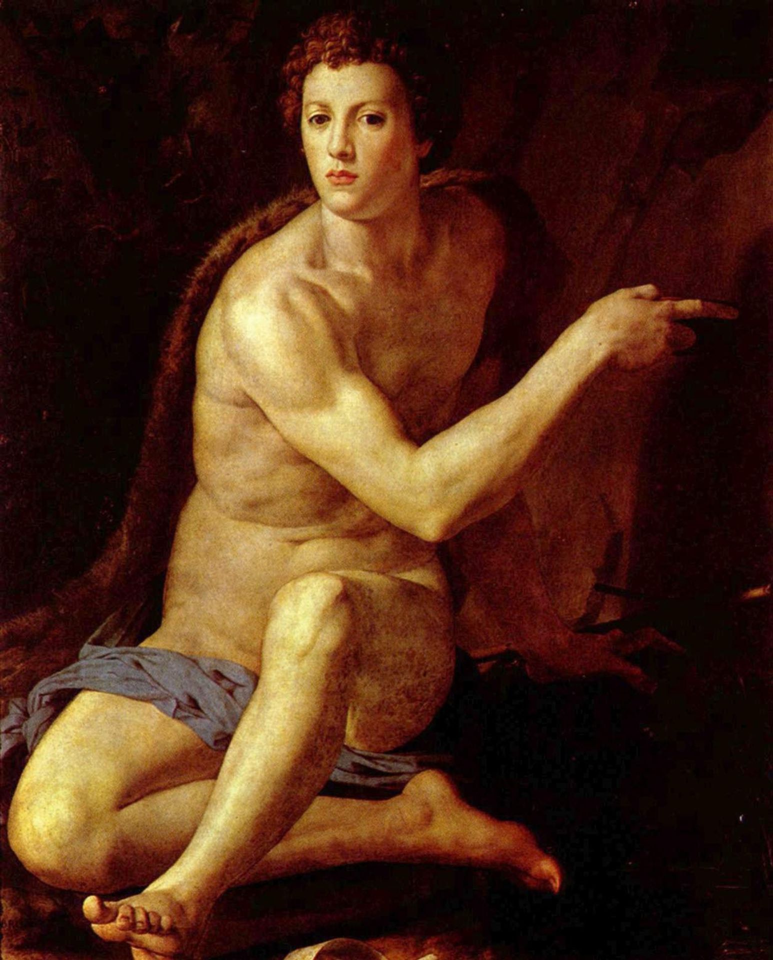 Saint John the Baptist by Agnolo Bronzino